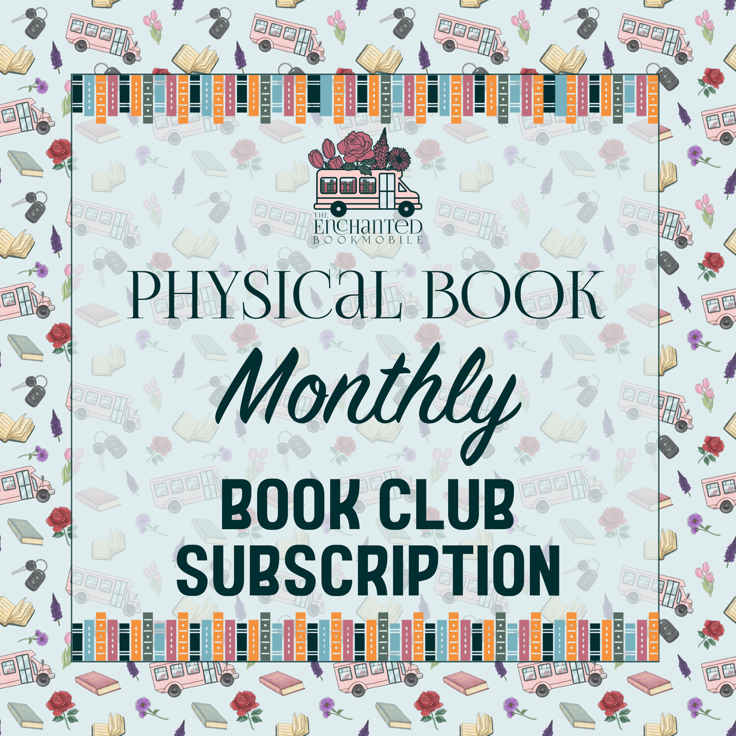 Monthly Book Club Subscription- Physical Book