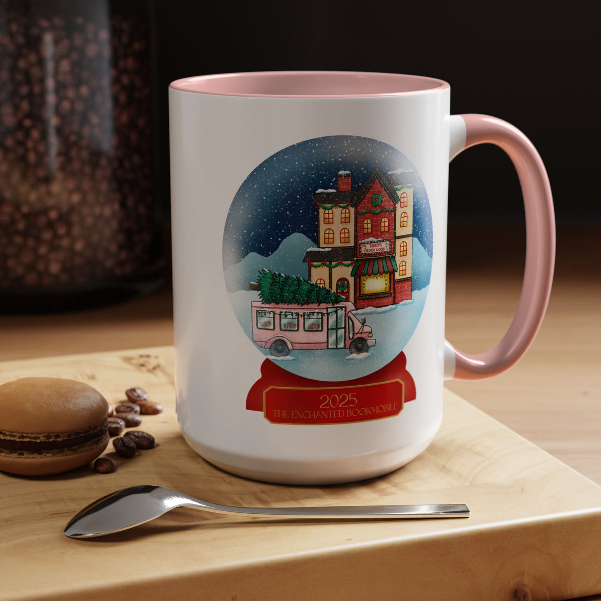 Holiday Snow Globe Coffee Mug — 2025