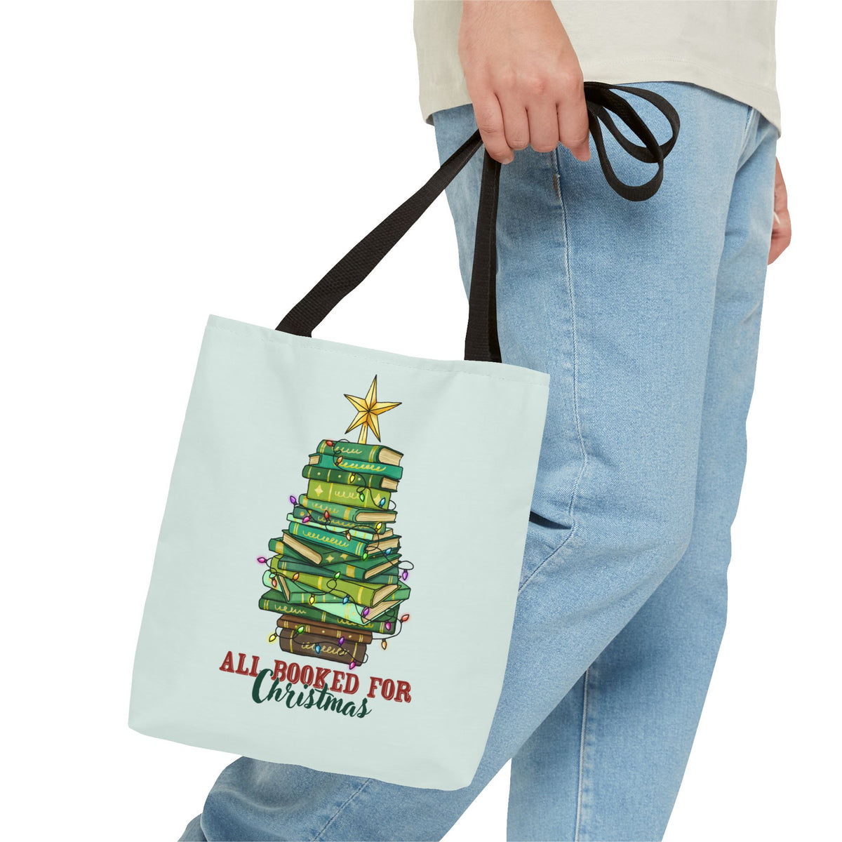 All booked for Christmas Tote Bag