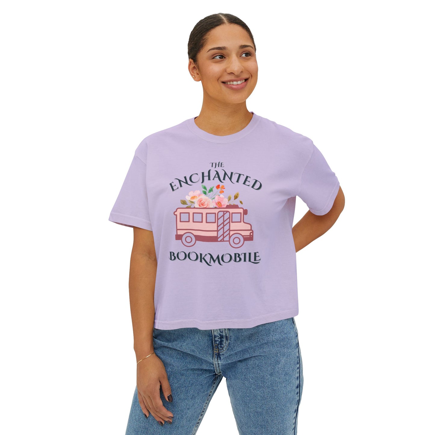 Enchanted Bookmobile Crop Top