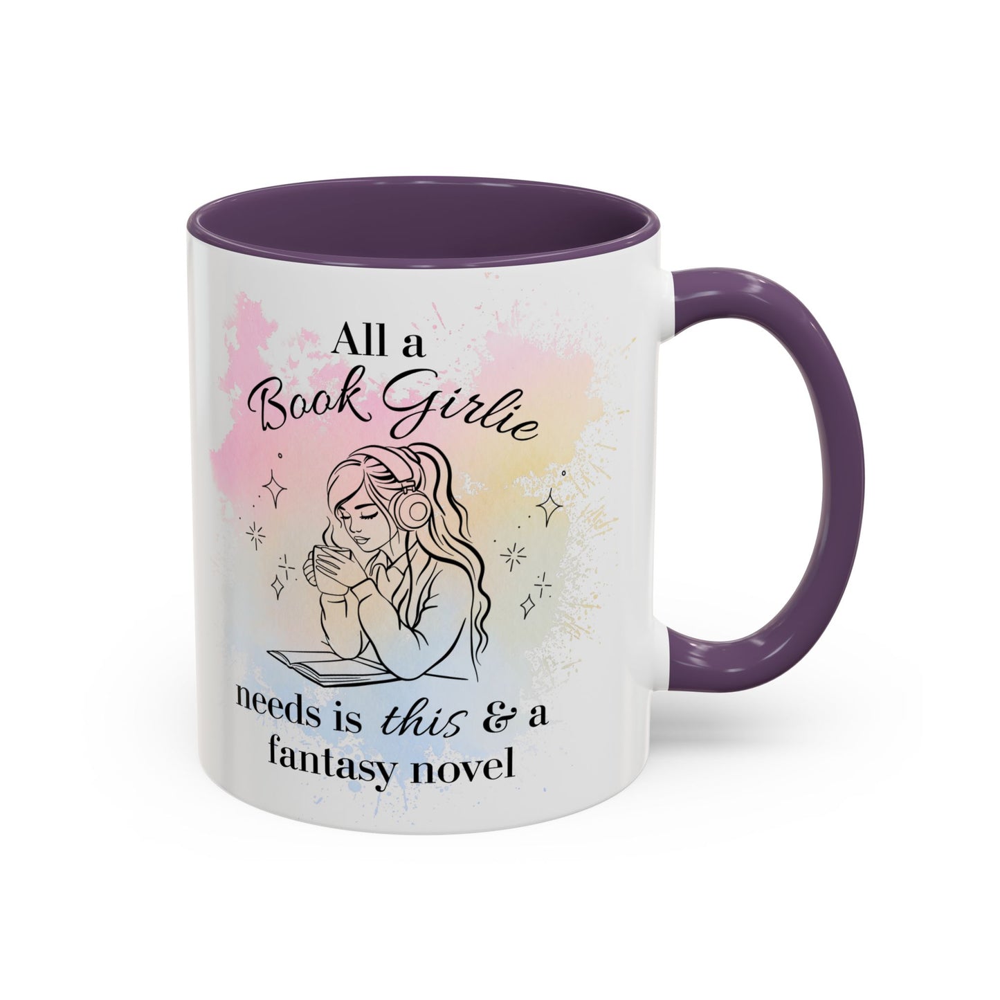 Fantasy Reader Mug (Book Girlie)