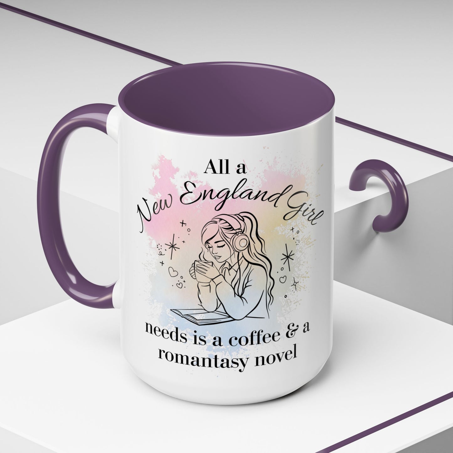 New England Romantasy Reader Mug