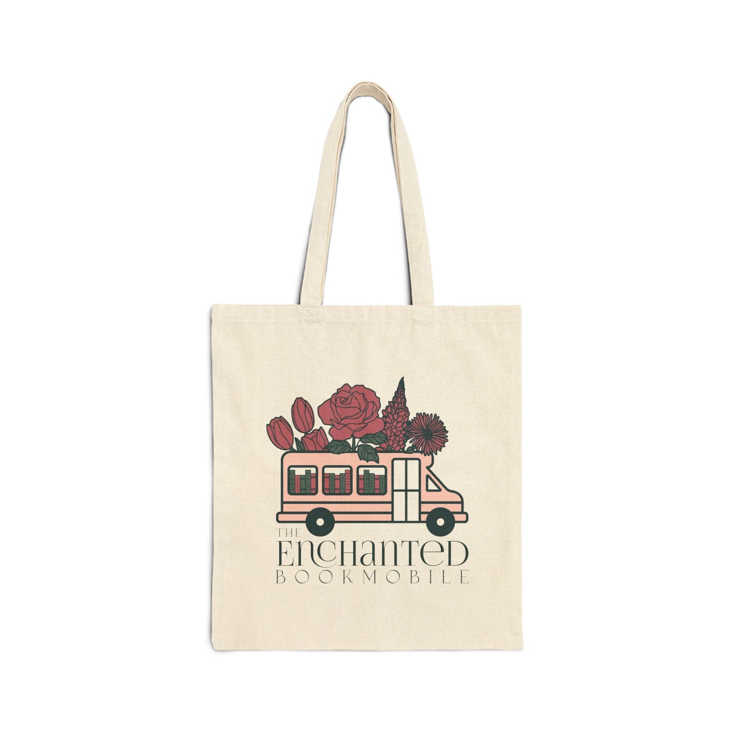 *NEW* The Enchanted Bookmobile Cotton Canvas Tote Bag