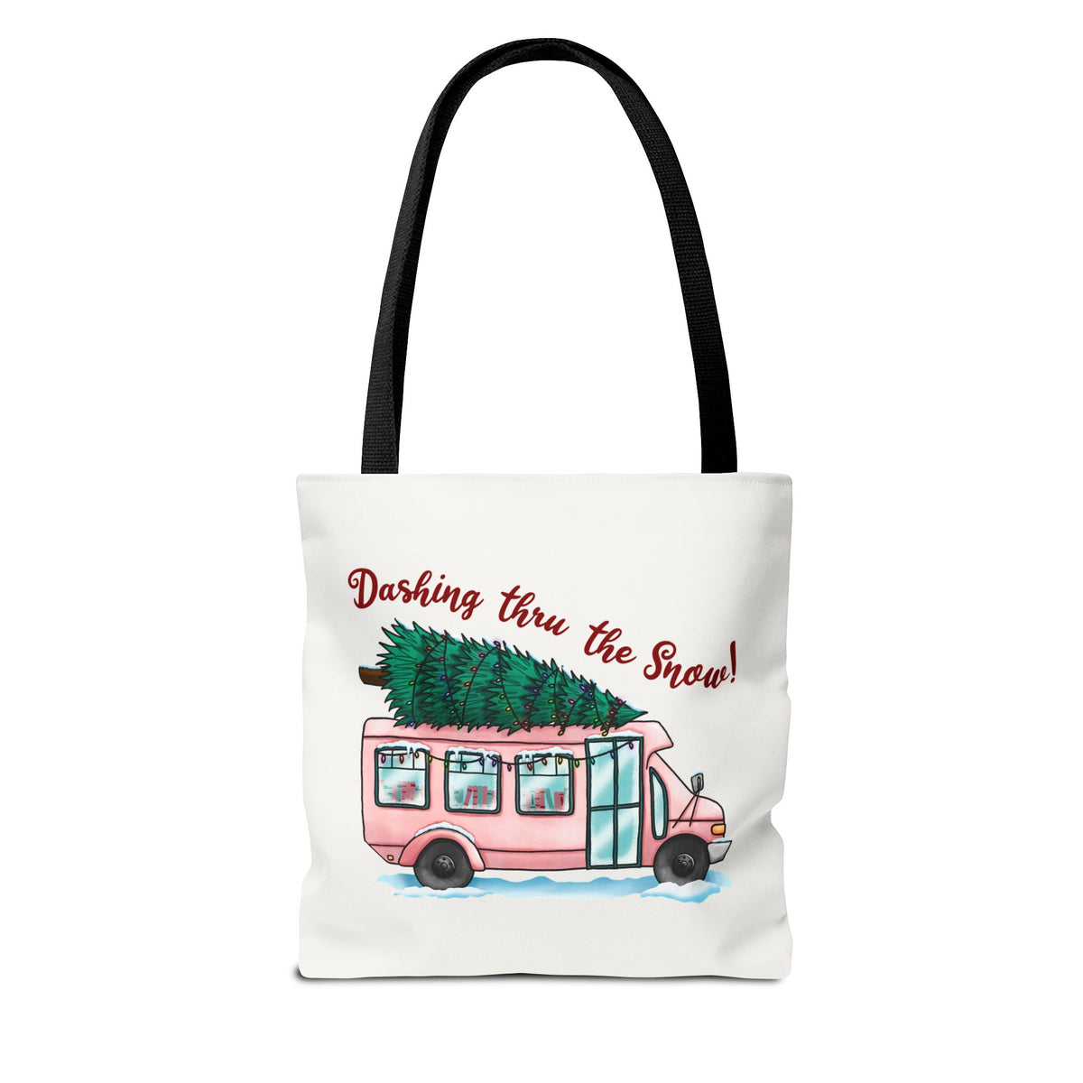 Dashing Through the Snow Tote Bag