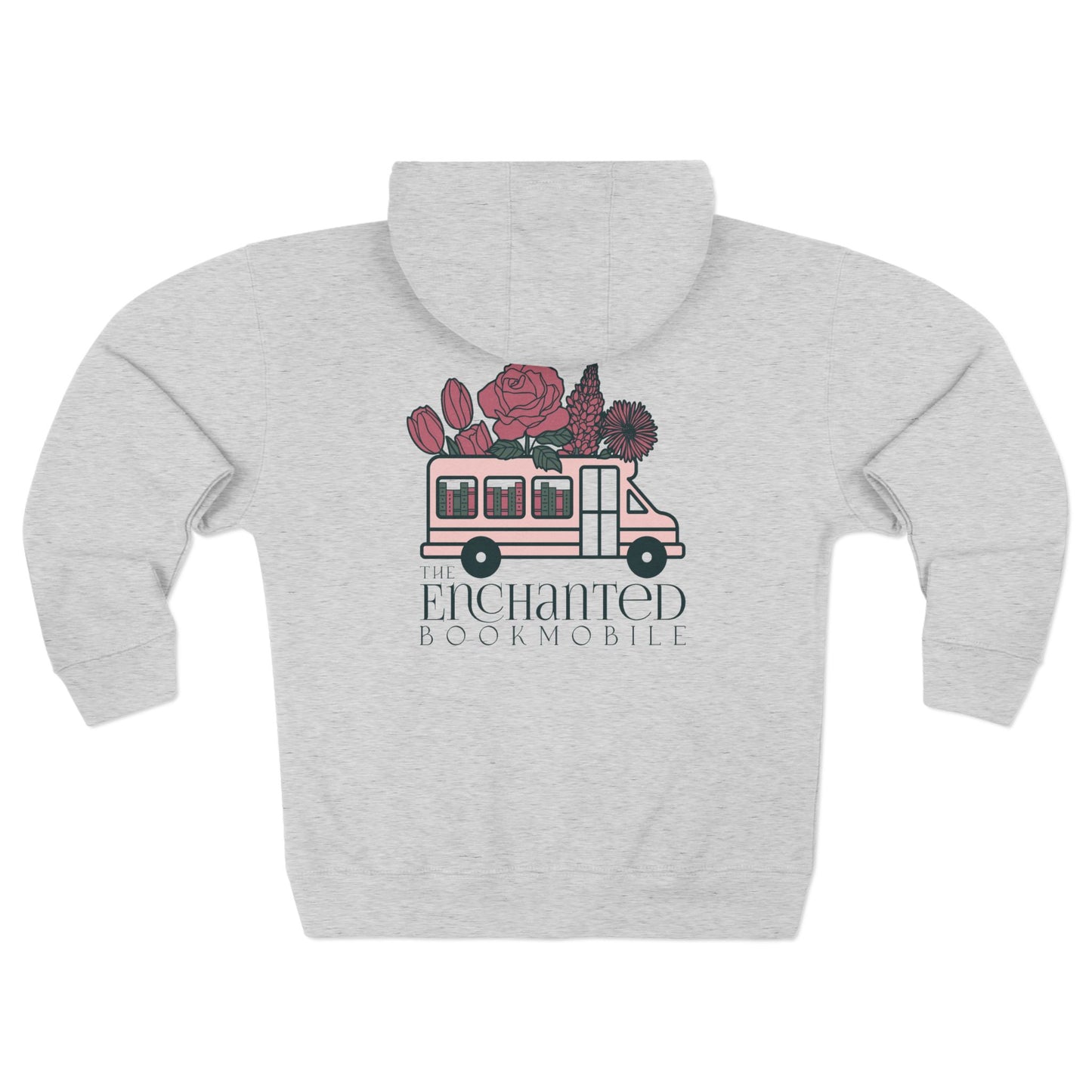 Enchanted Bookmobile Unisex Zip Hoodie