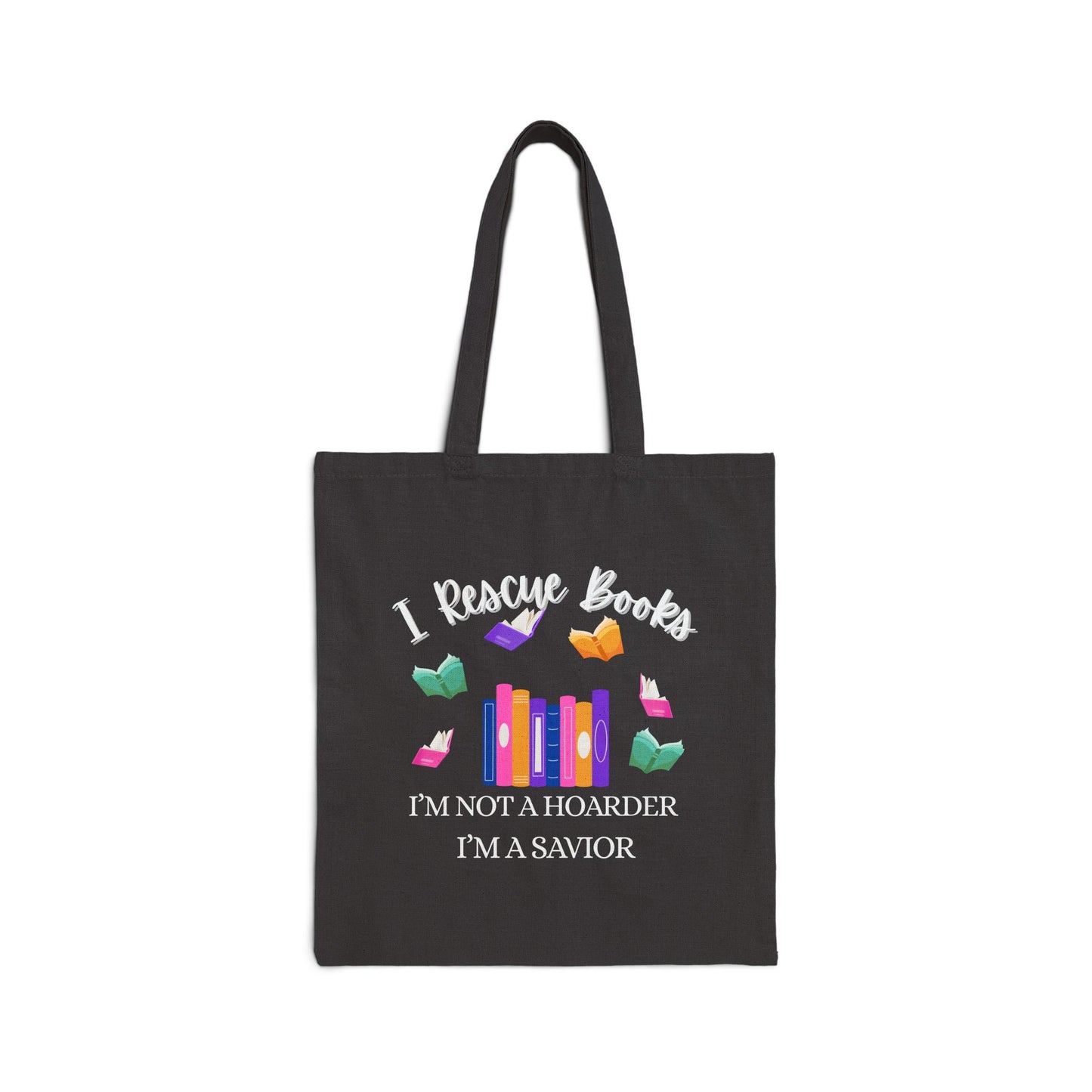 I Rescue Books Tote Bag