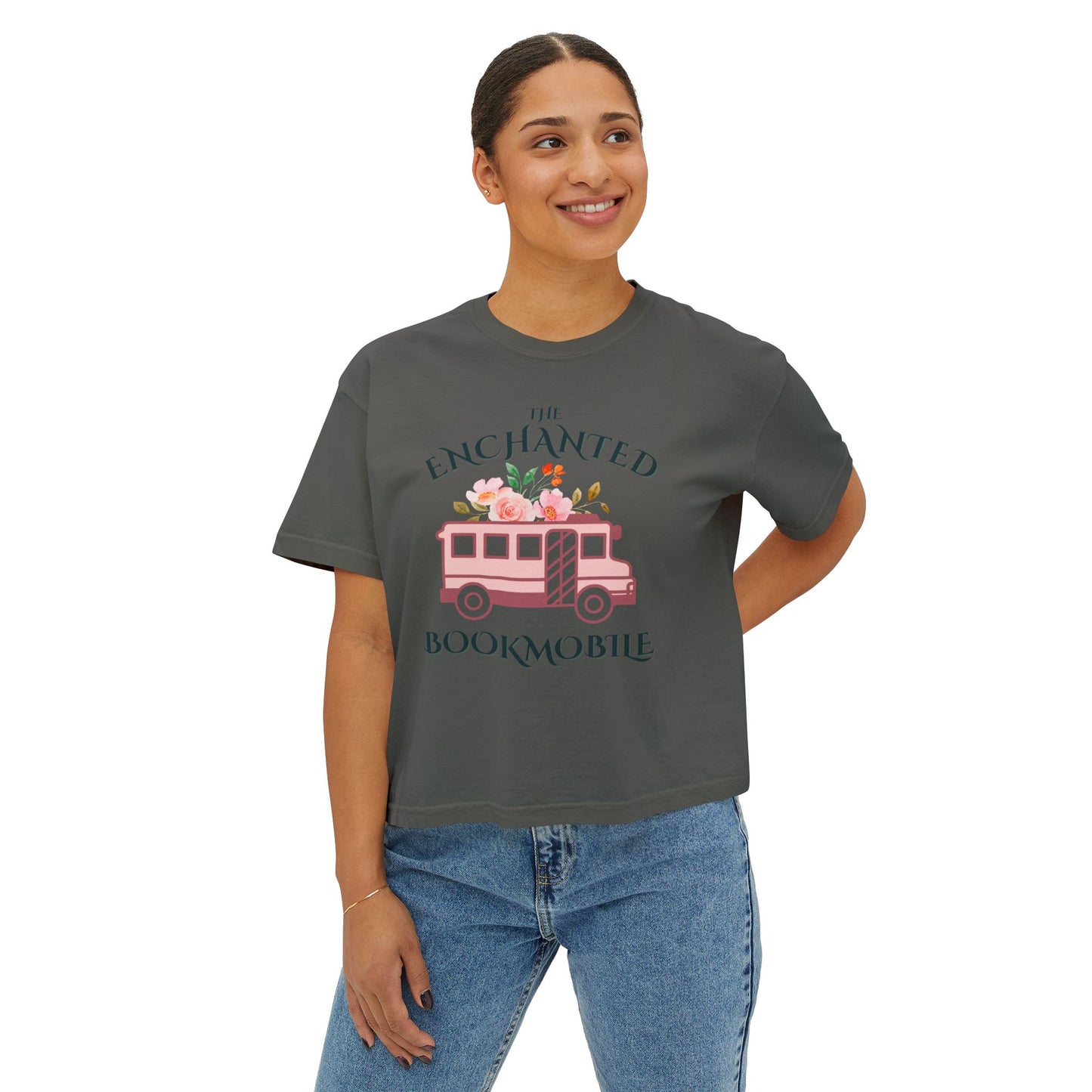 Enchanted Bookmobile Crop Top