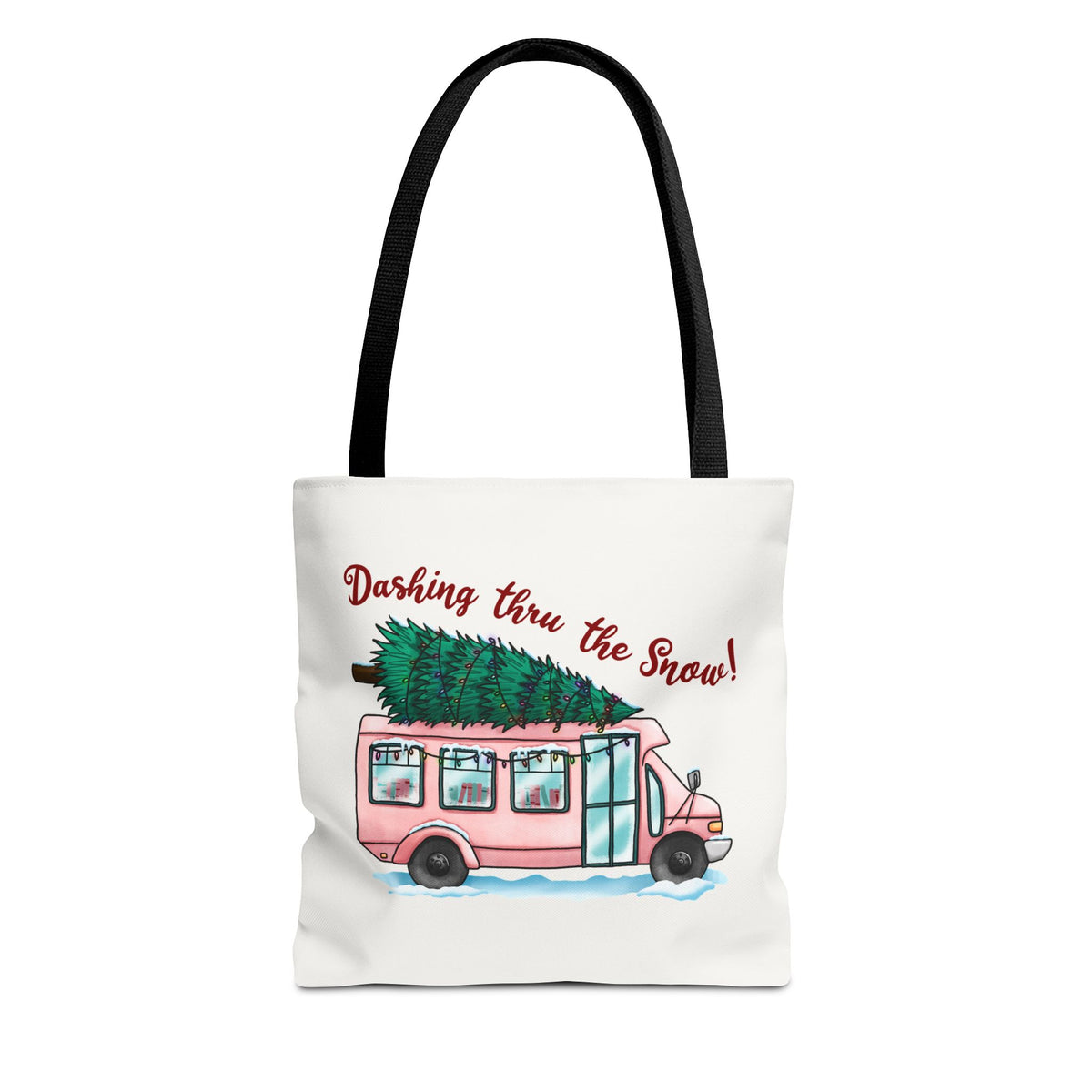 Dashing Through the Snow Tote Bag