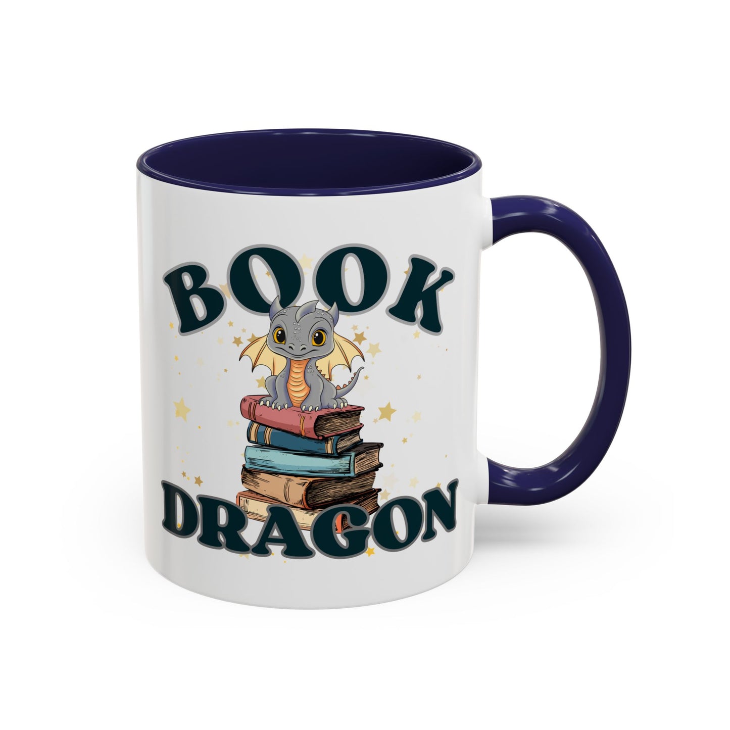 Book Dragon Mug