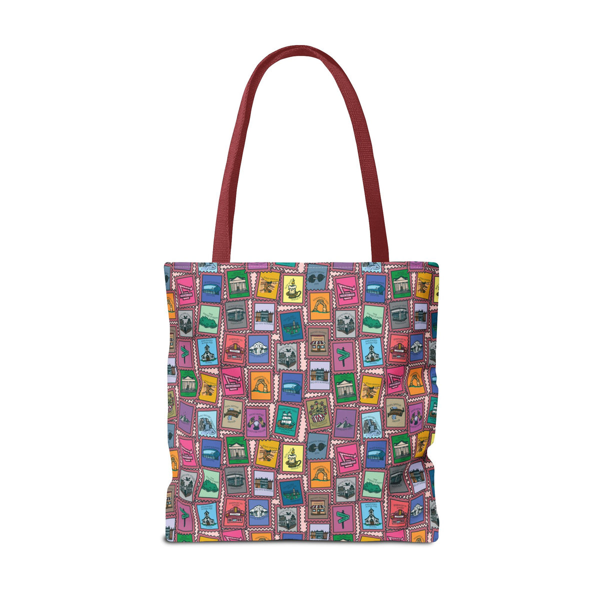 TEB Stamp Pattern Tote Bag