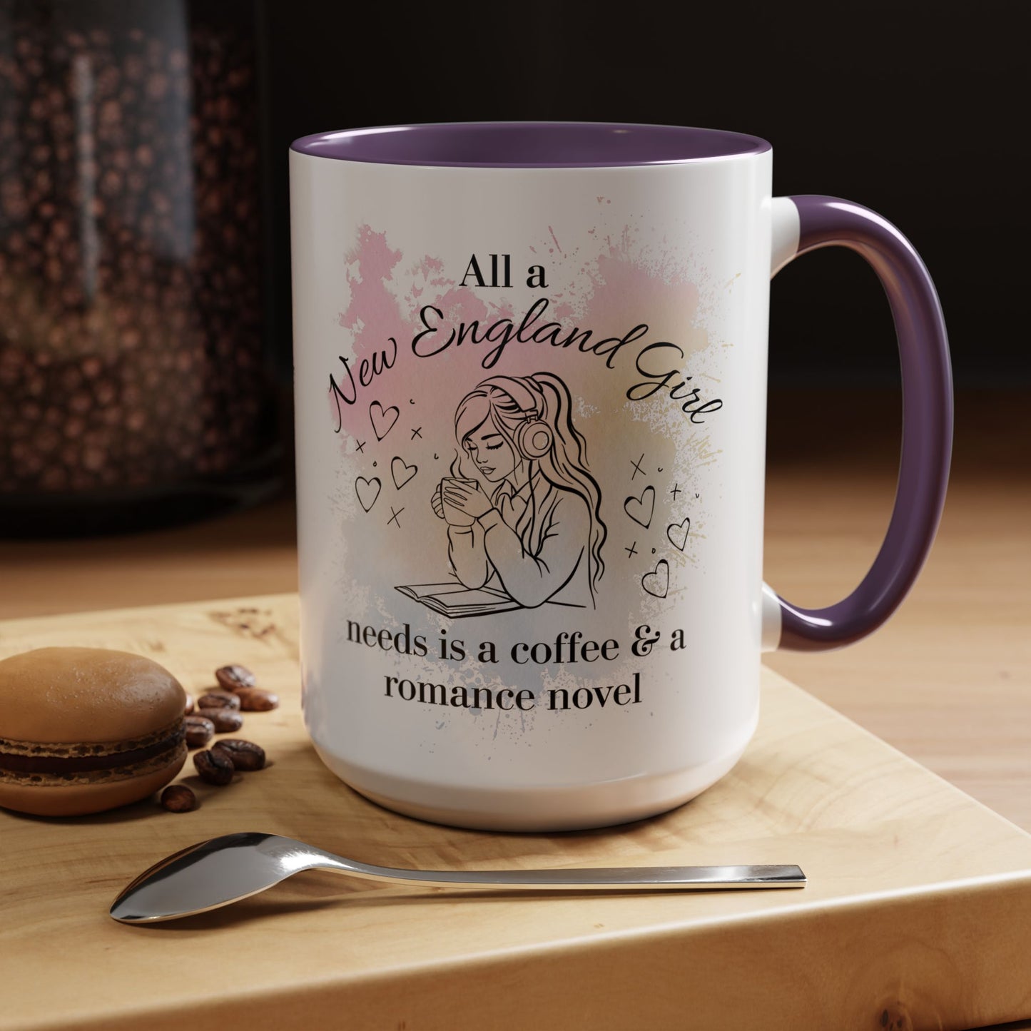 New England Romance Reader Mug