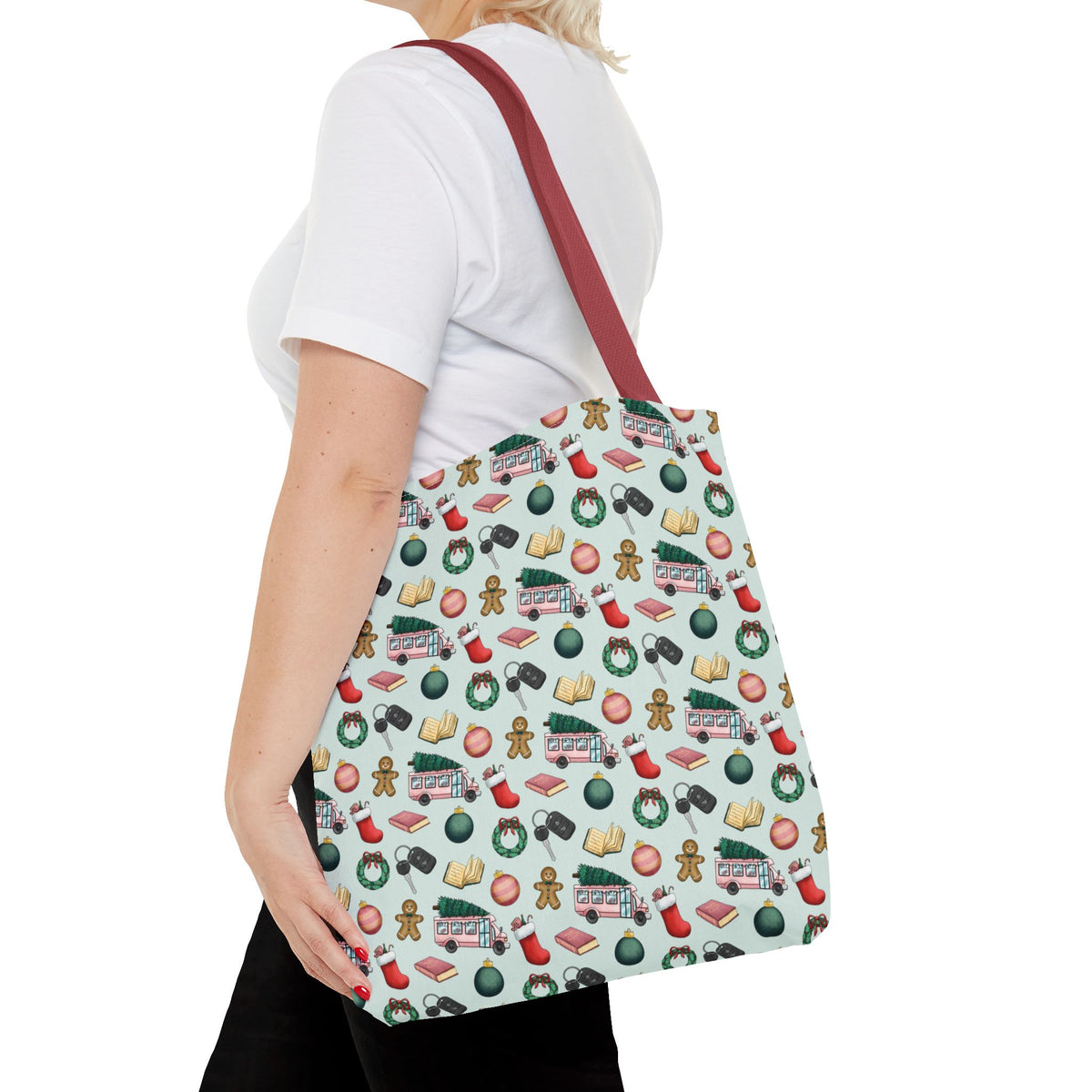 TEB Christmas Doodle Tote Bag
