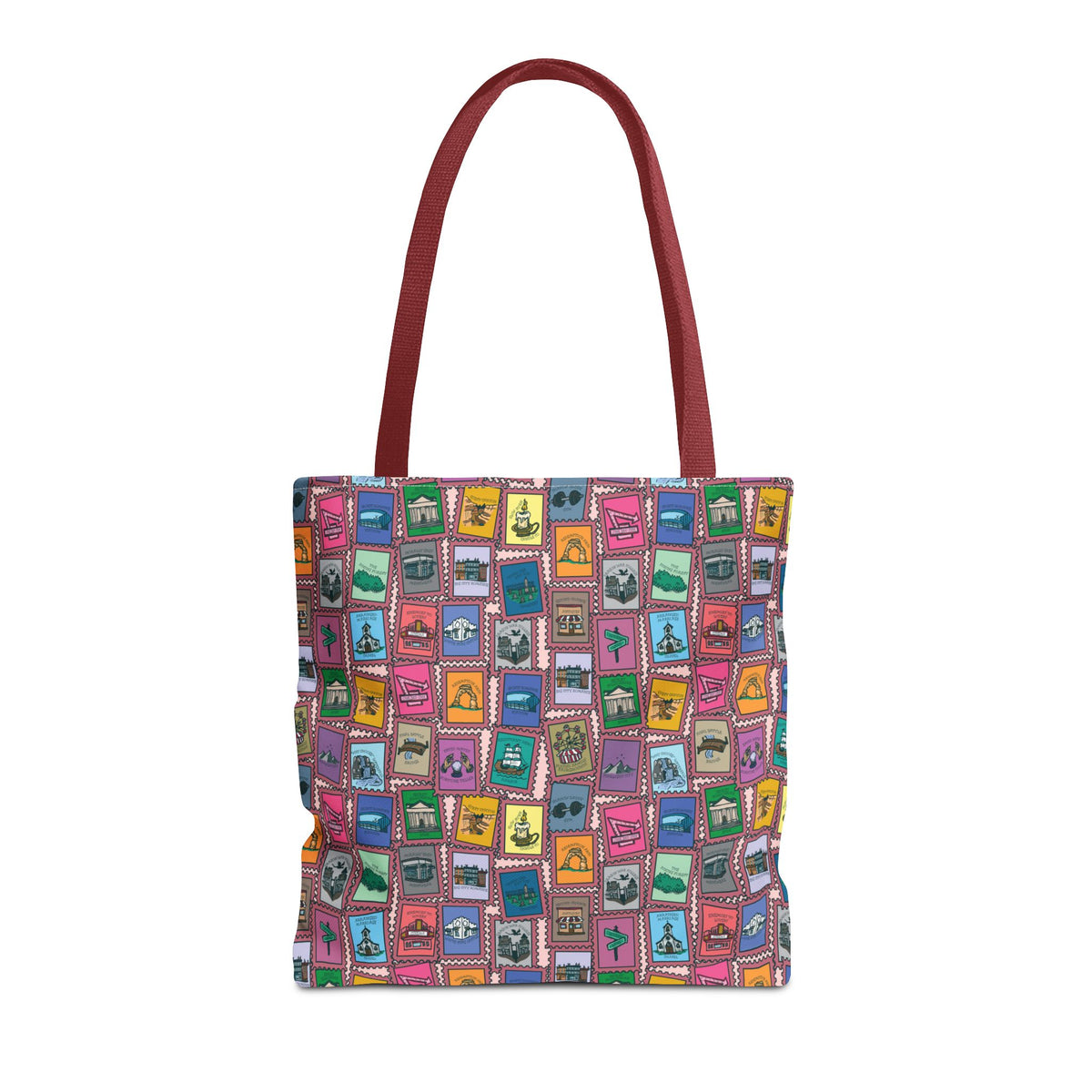 TEB Stamp Pattern Tote Bag