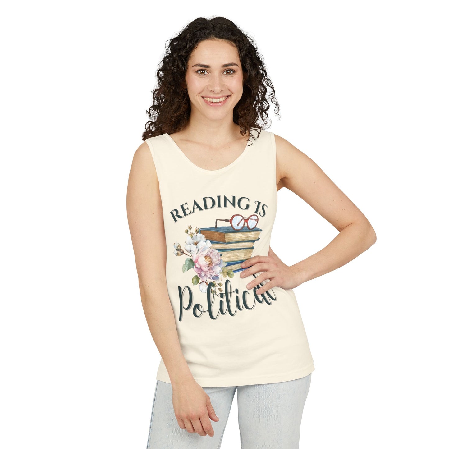 Political Reading Tank Top