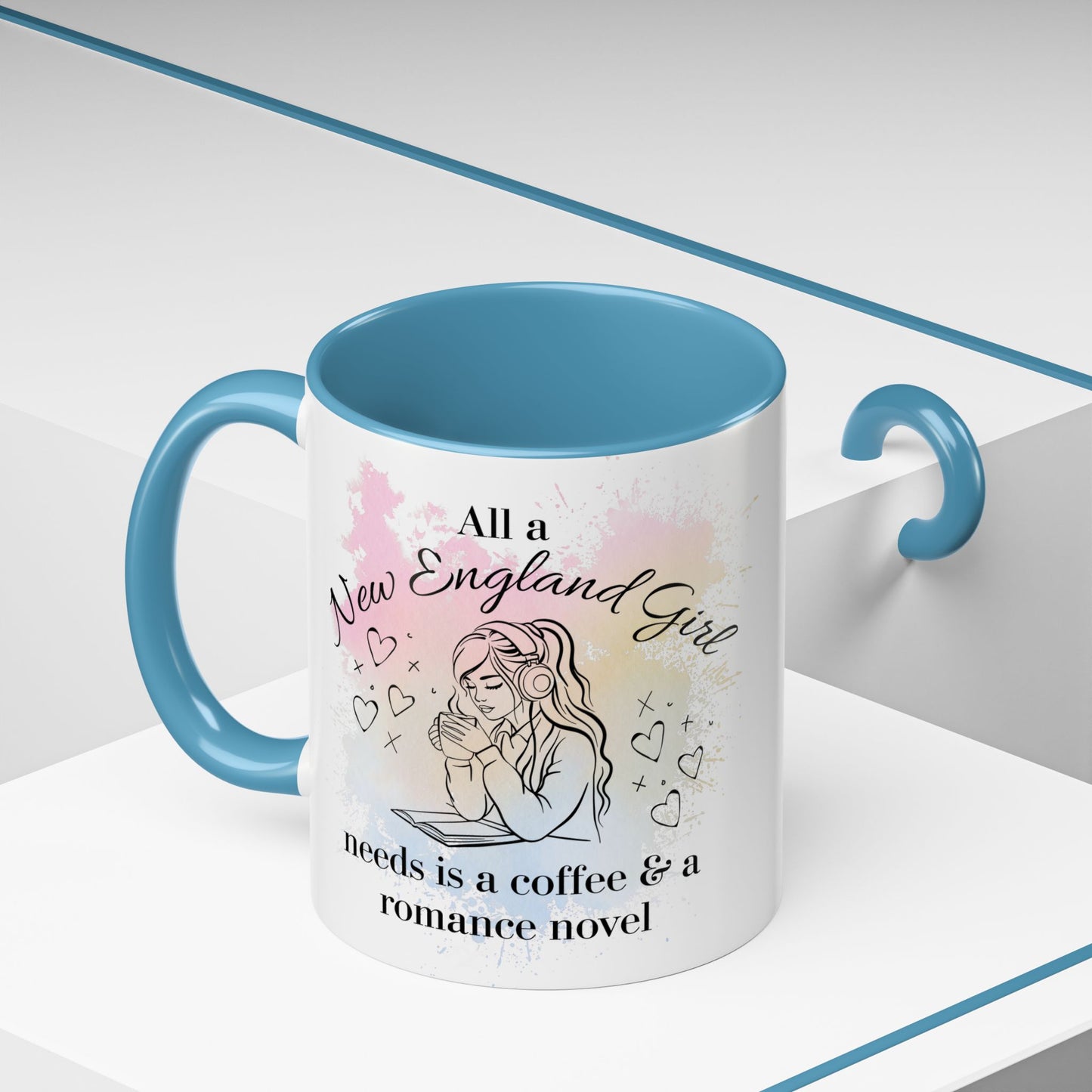 New England Romance Reader Mug