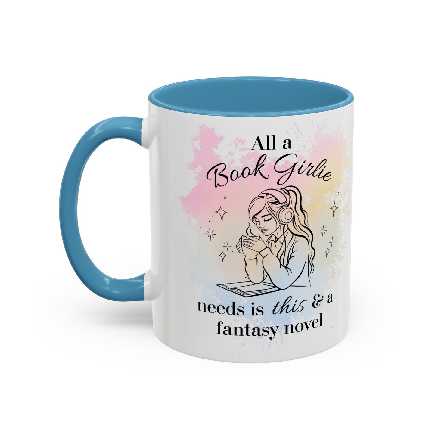 Fantasy Reader Mug (Book Girlie)