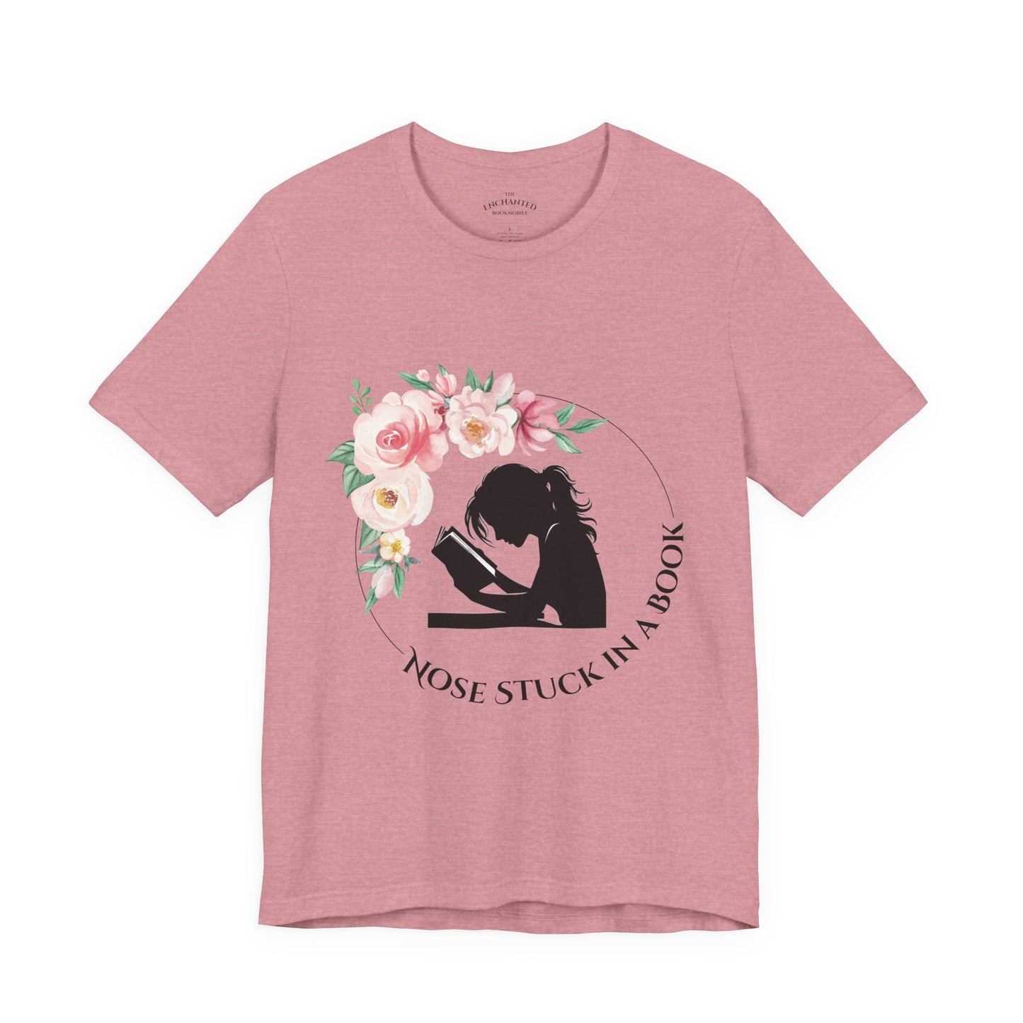 Enchanted Nose Stuck In a Book Tee