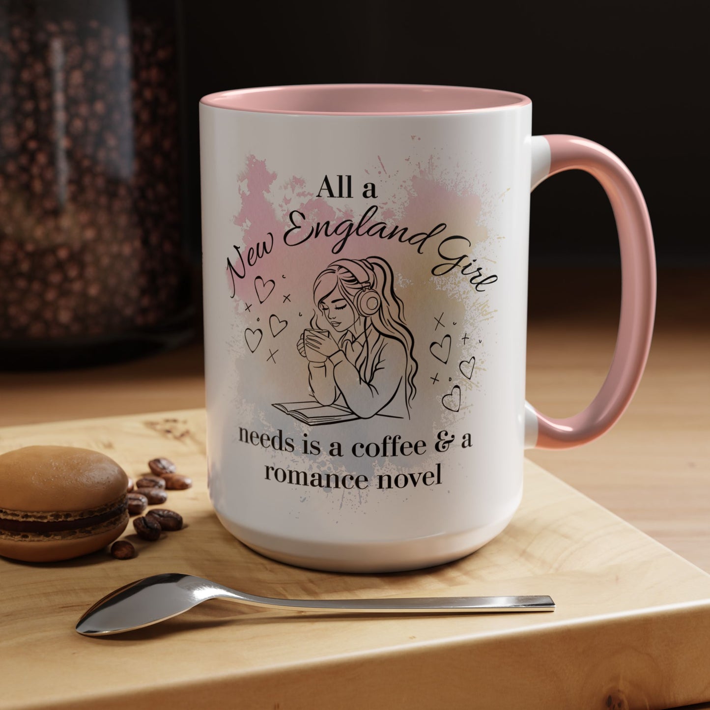 New England Romance Reader Mug