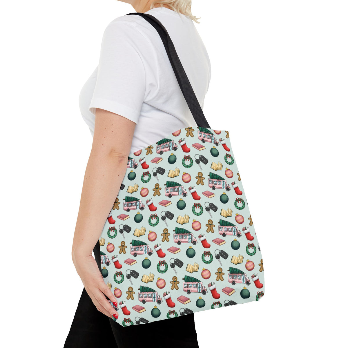 TEB Christmas Doodle Tote Bag