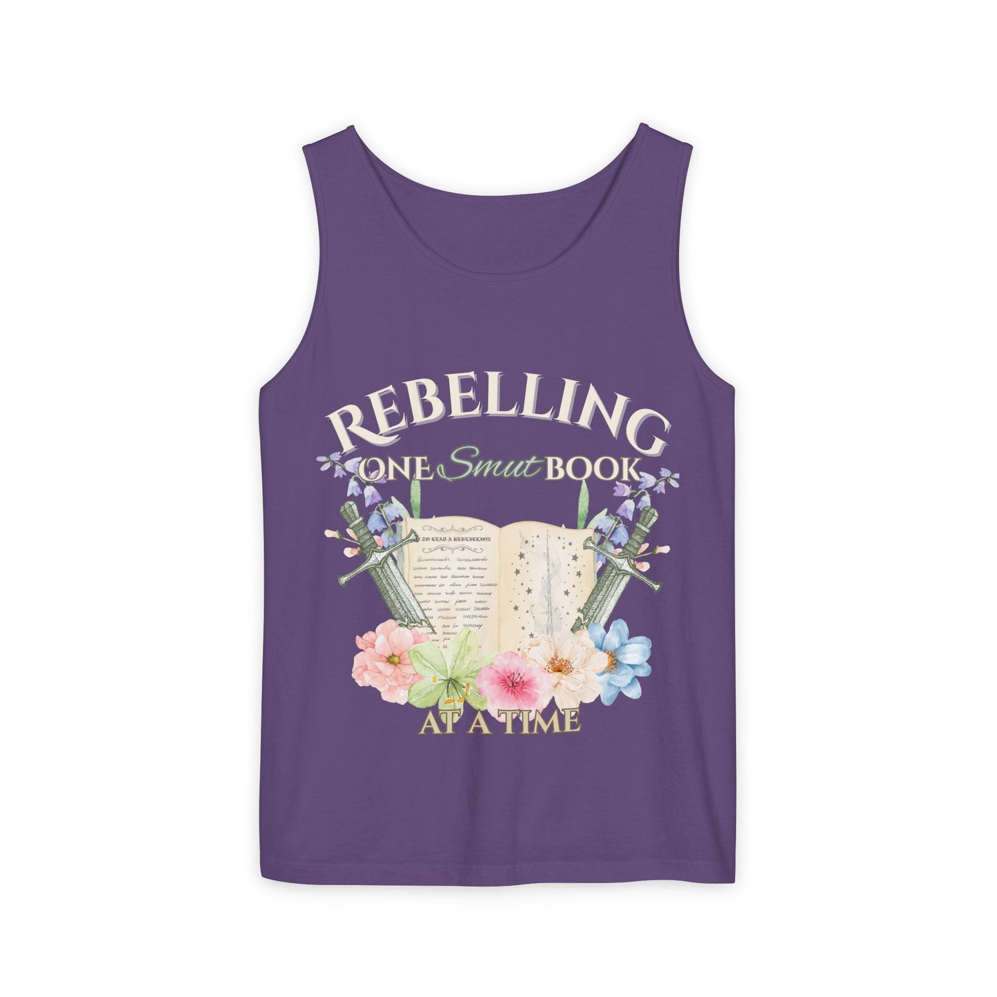 Rebel Reading Tank Top (Dark Variant)