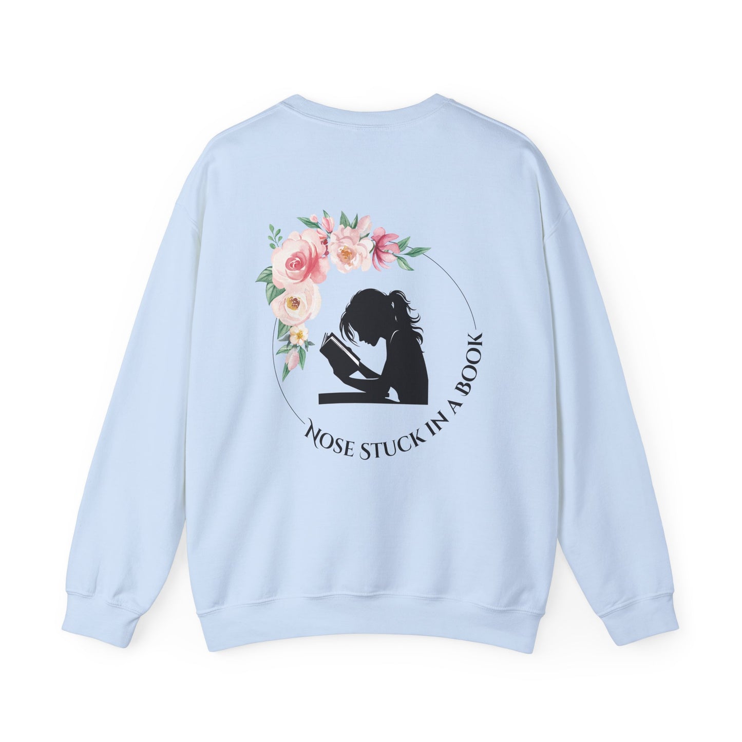 Nose Stuck in a book Sweatshirt