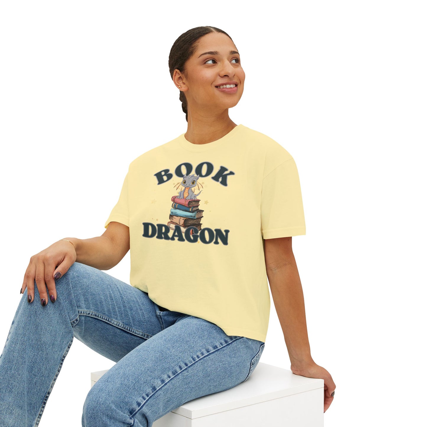 Book Dragon Women's Crop Top