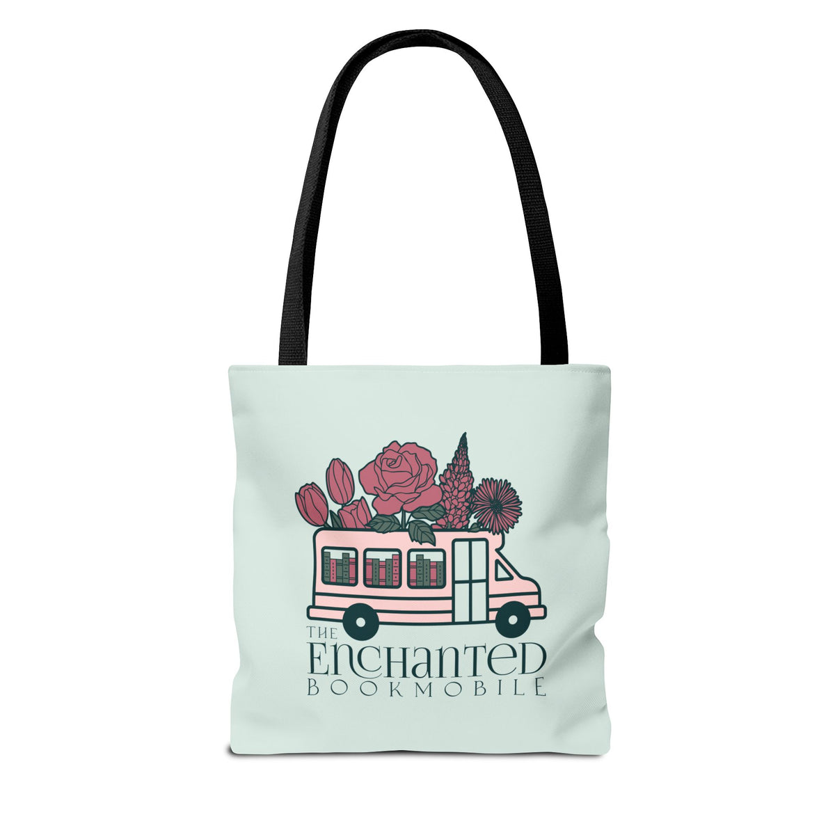 The Enchanted Bookmobile Logo Tote Bag