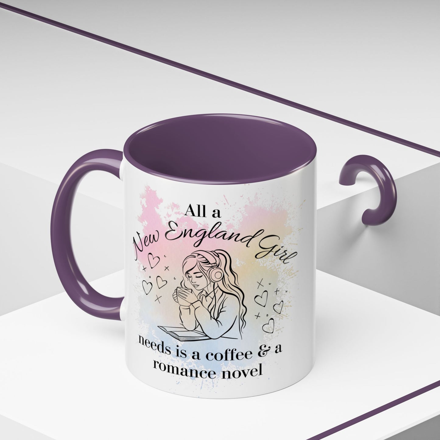 New England Romance Reader Mug