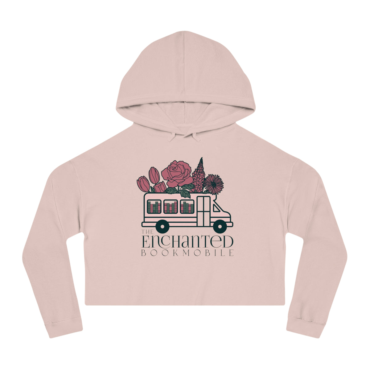 Enchanted Bookmobile Cropped Hoodie
