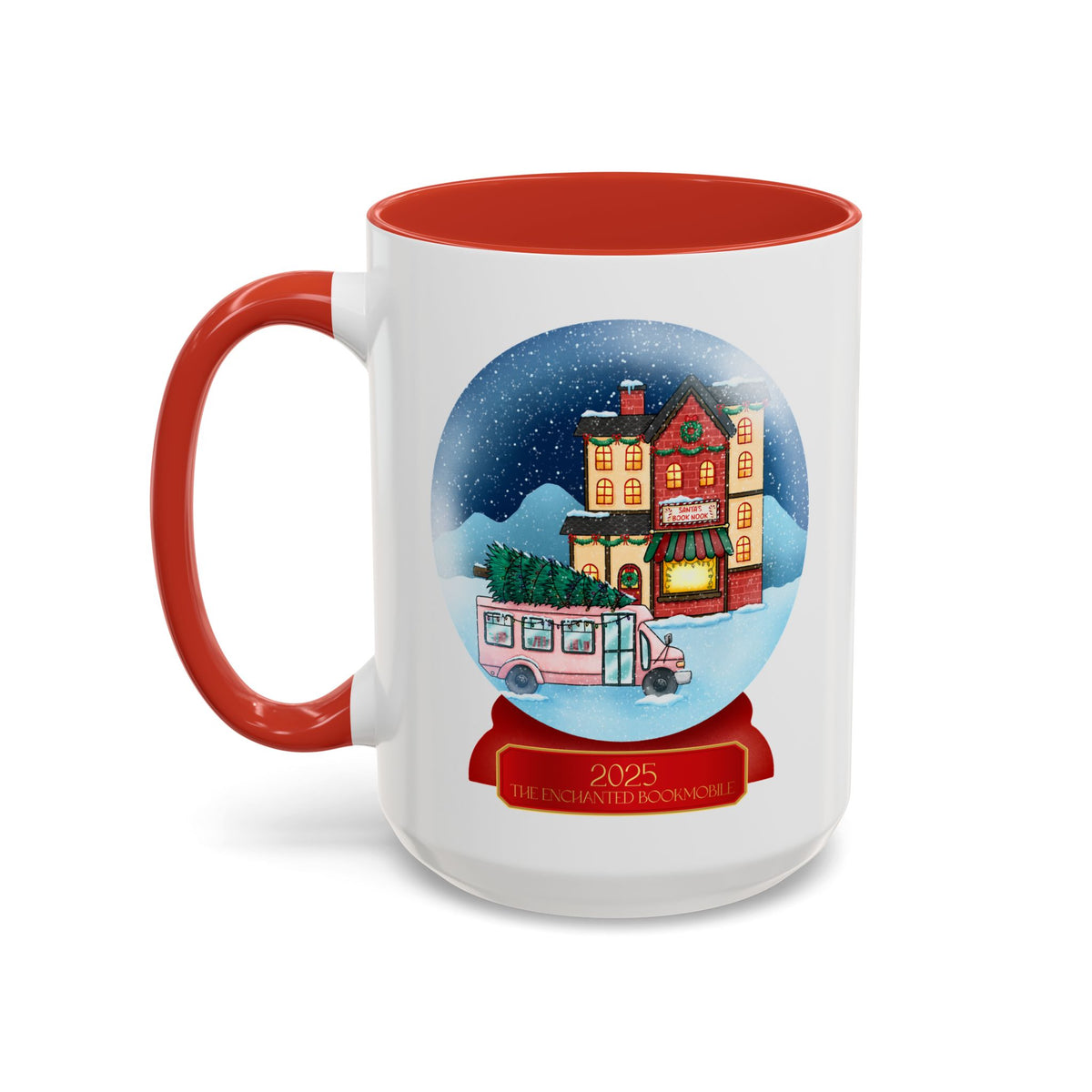 Holiday Snow Globe Coffee Mug — 2025