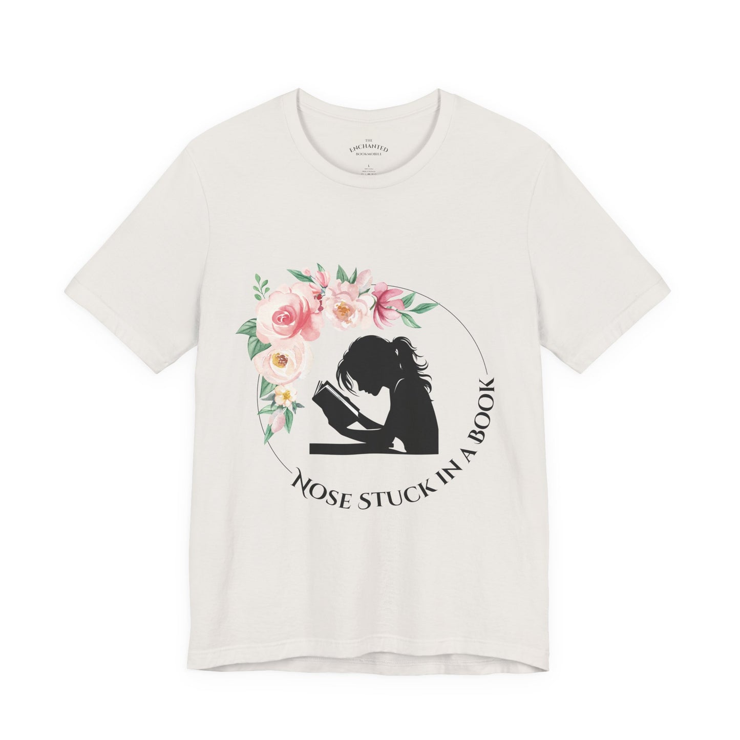Enchanted Nose Stuck In a Book Tee