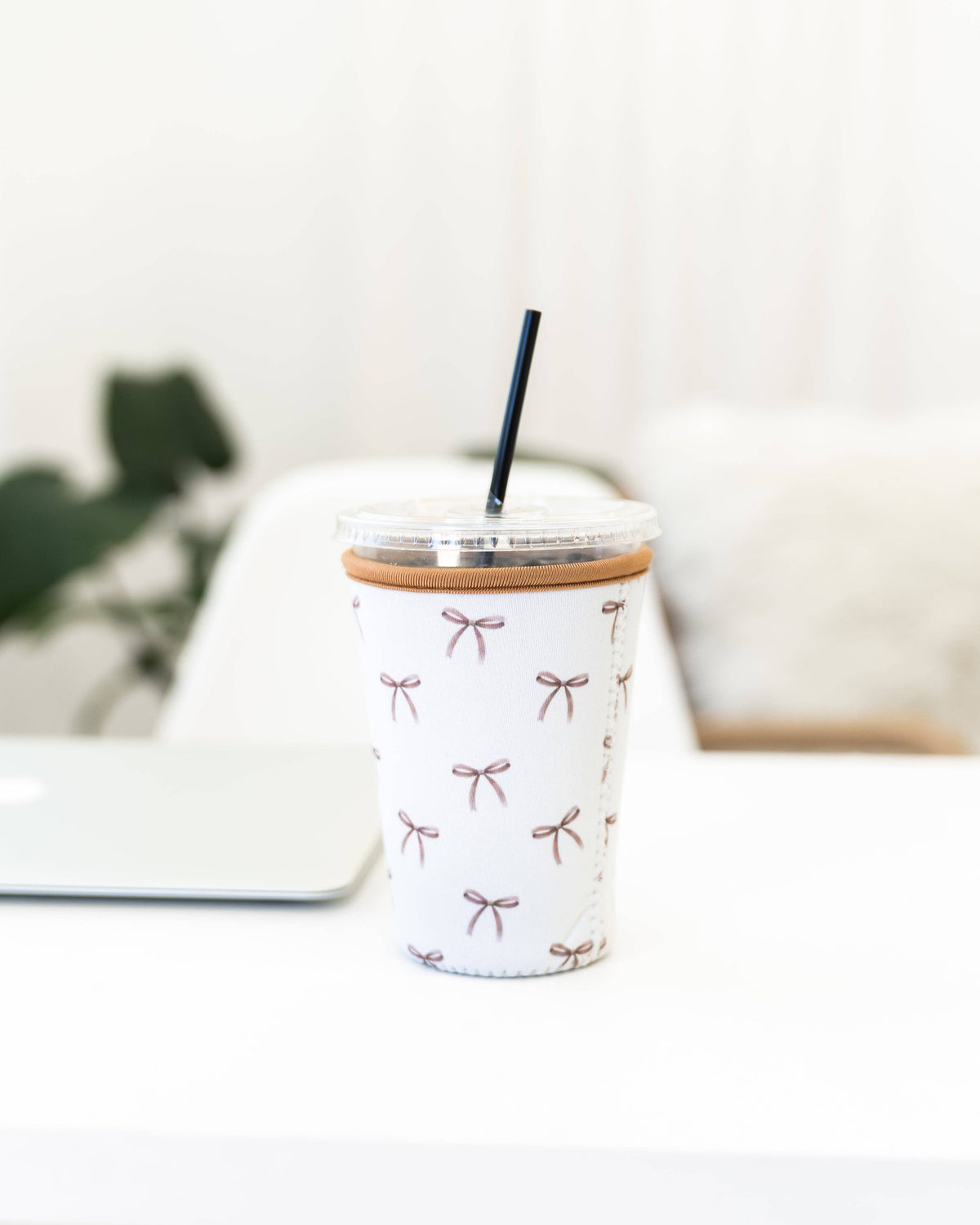 Frederick Family Co. - Reusable Iced Coffee Sleeve, Cute Cup Holder Drink Sleeve, Coffee Lover Gift, Cold Drink Sleeve for Iced Coffee Cups