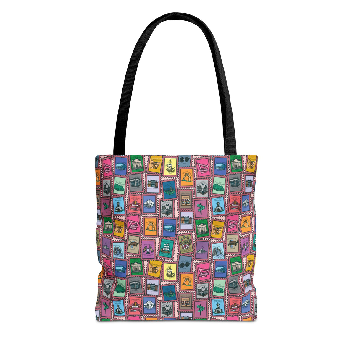 TEB Stamp Pattern Tote Bag