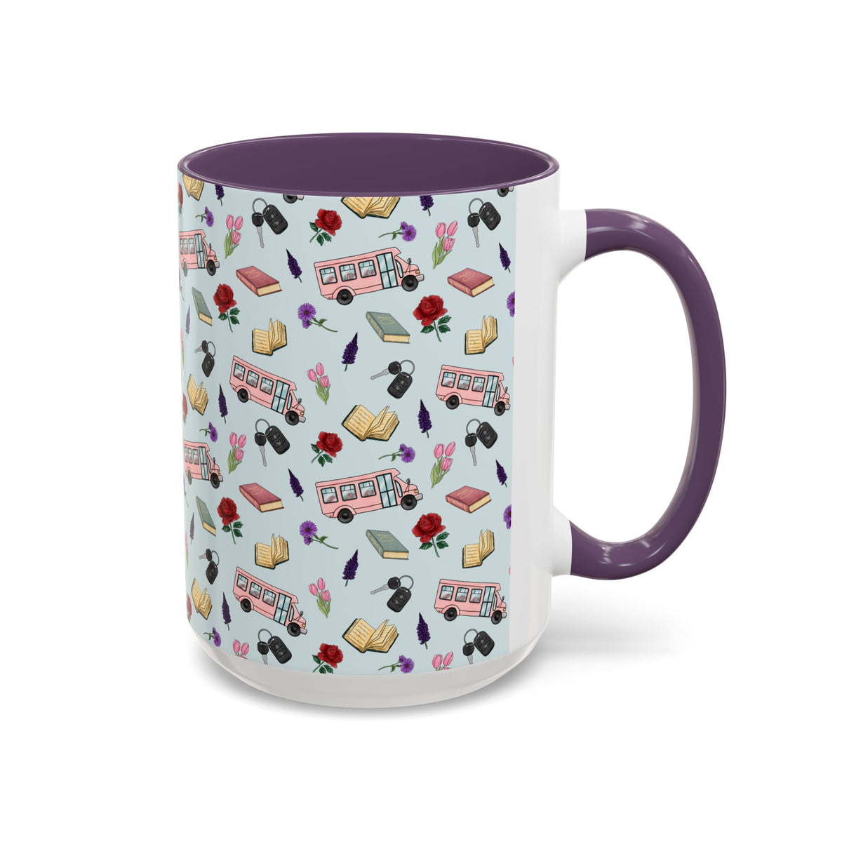The Enchanted Bookmobile Doodle Coffee Mug
