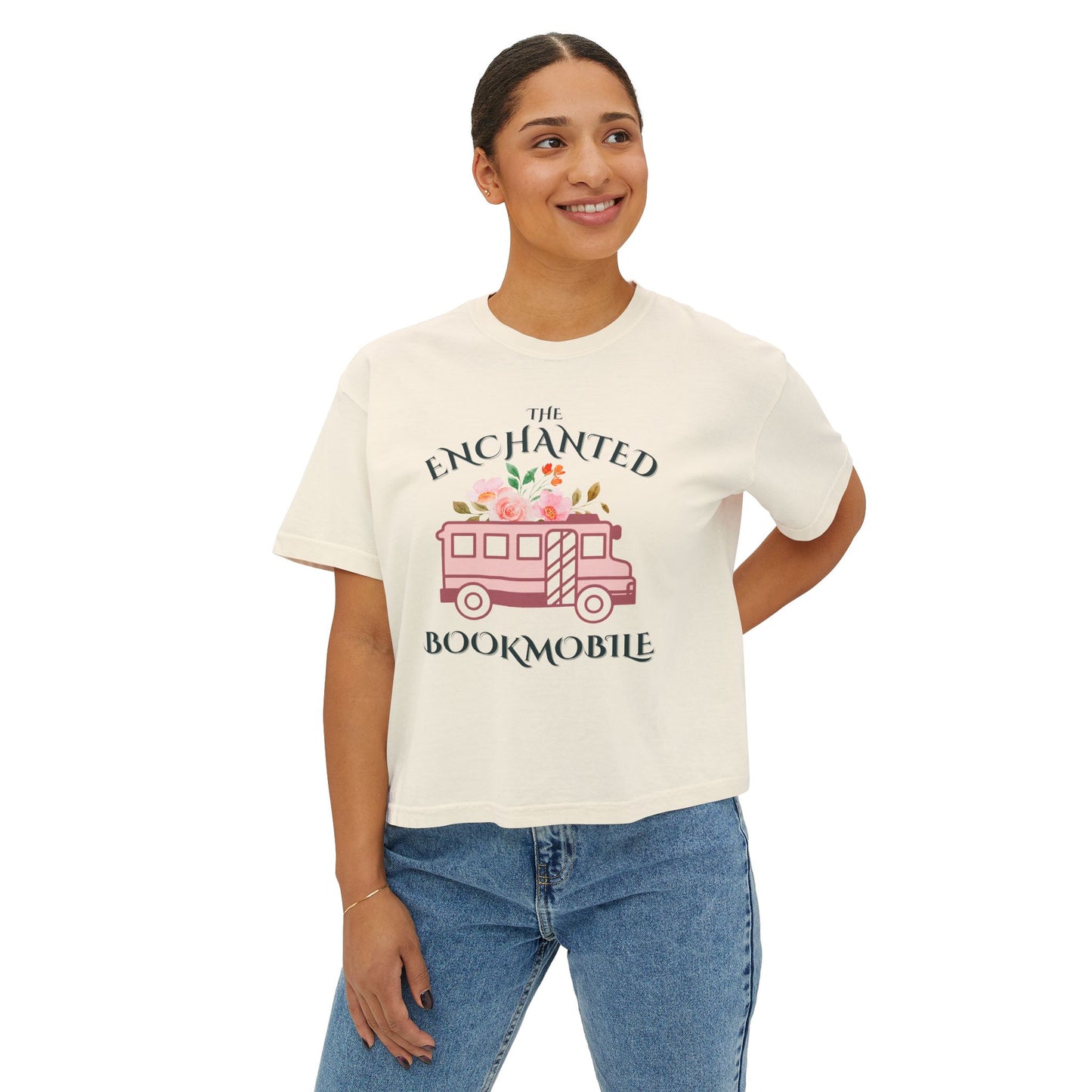 Enchanted Bookmobile Crop Top