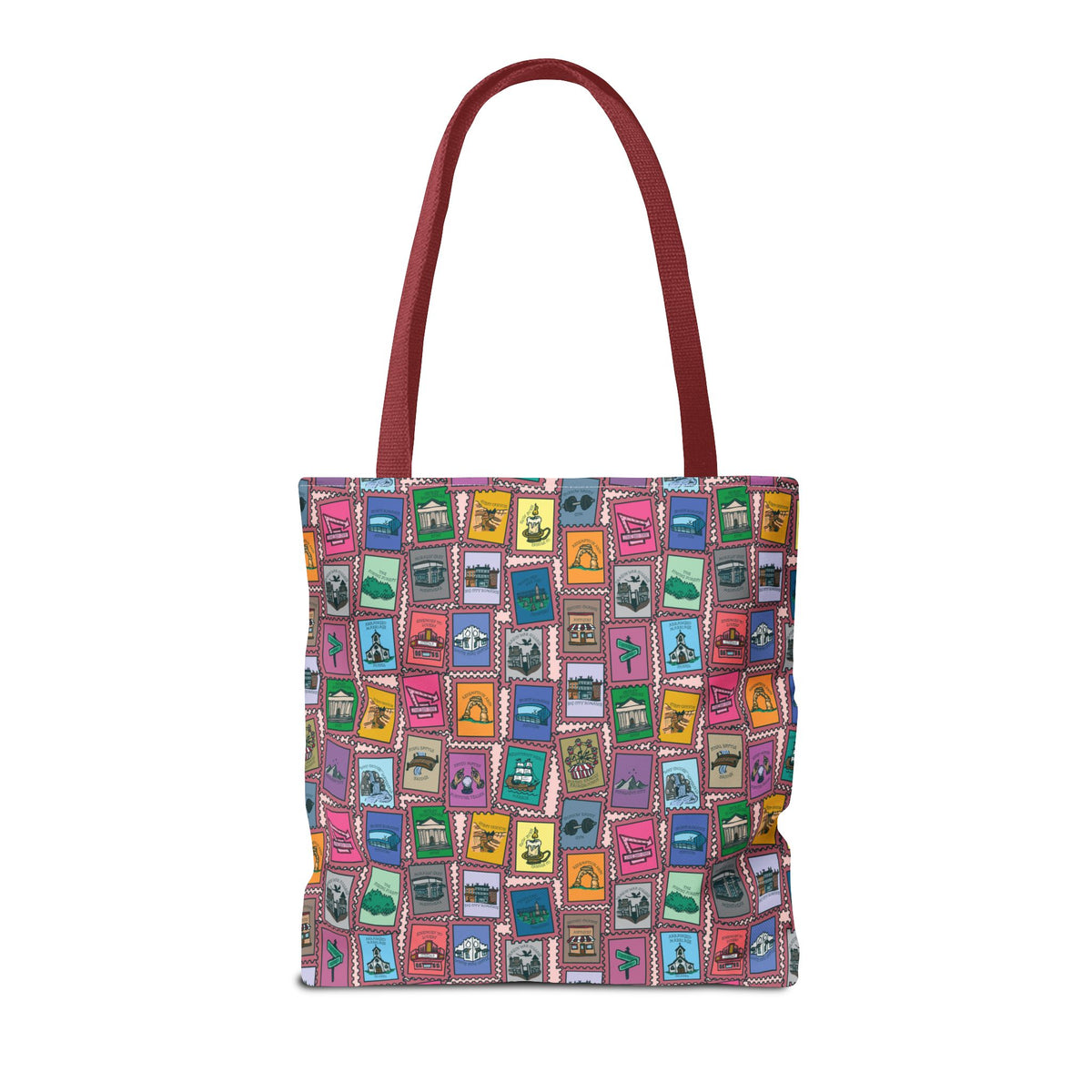 TEB Stamp Pattern Tote Bag