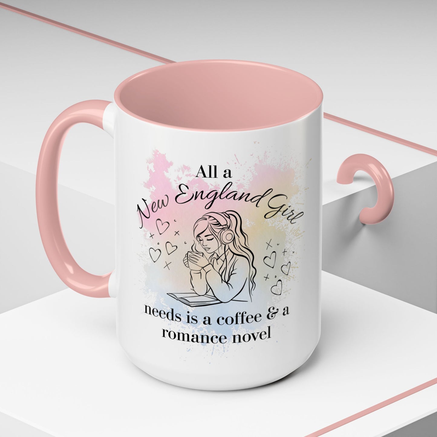 New England Romance Reader Mug