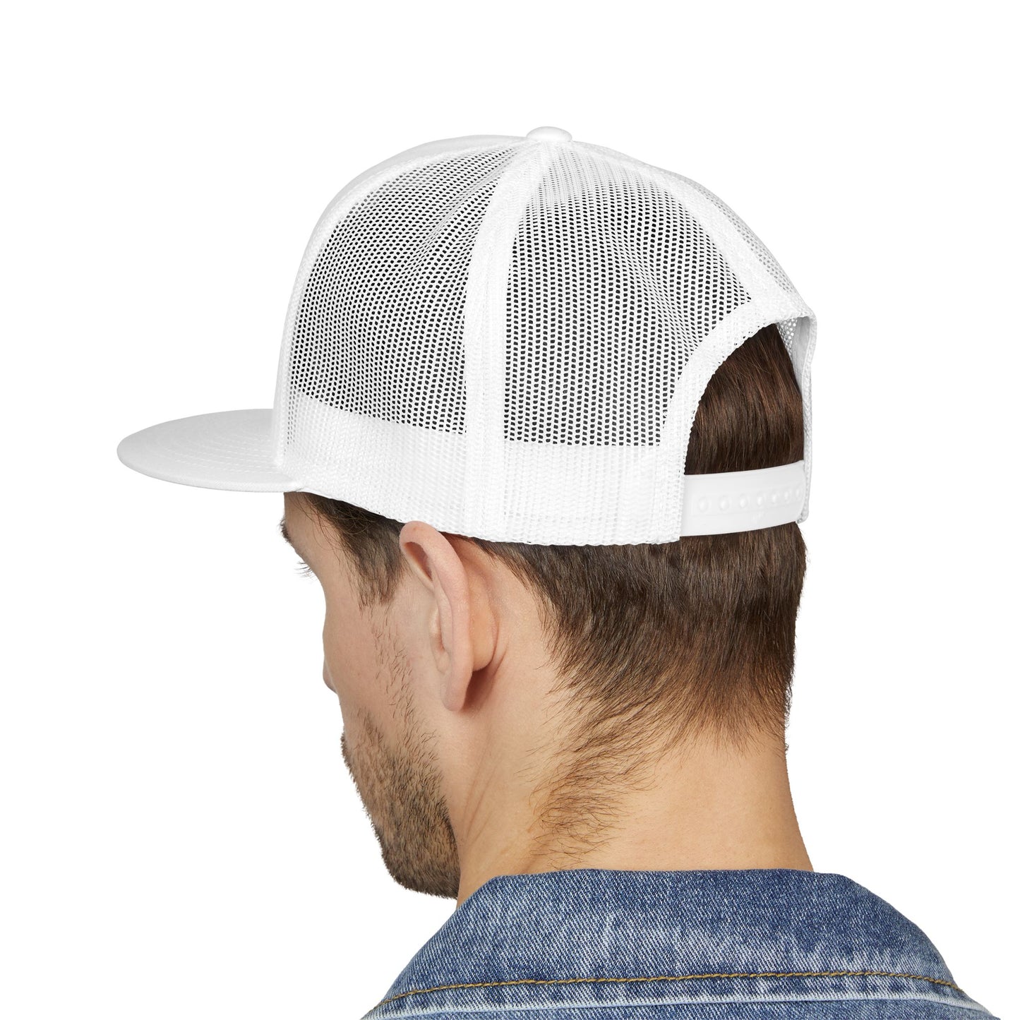 Enchanted Bookmobile Trucker Cap (Black Embroidery)