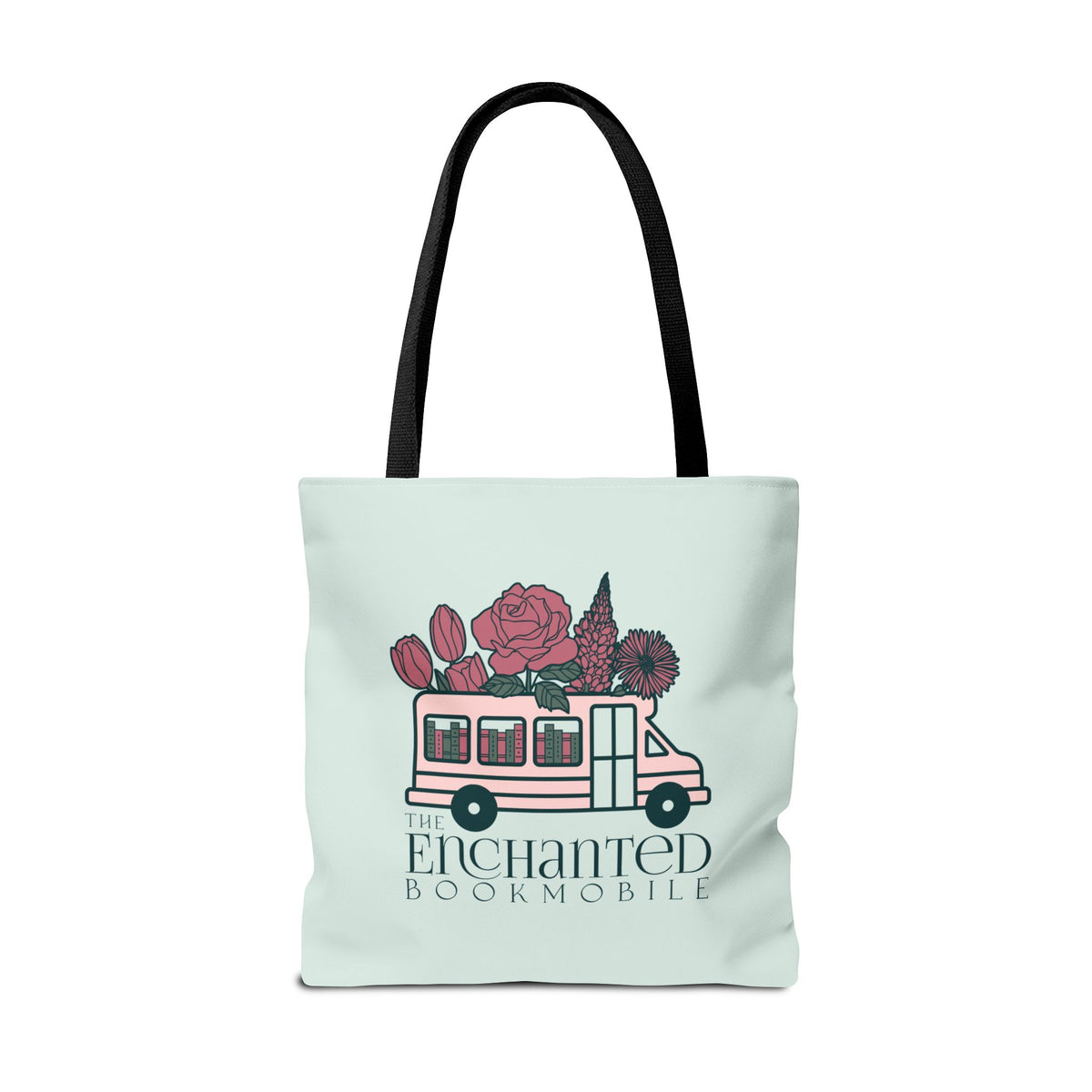 The Enchanted Bookmobile Logo Tote Bag