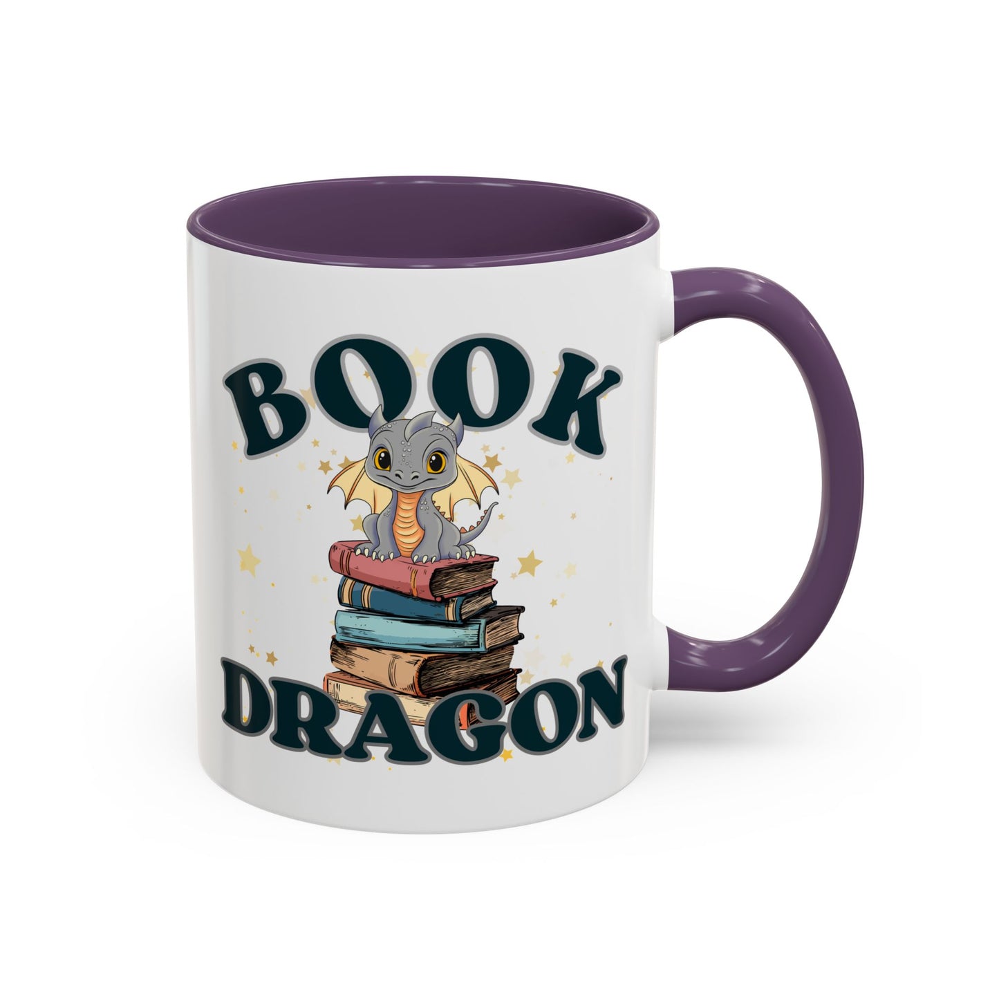 Book Dragon Mug
