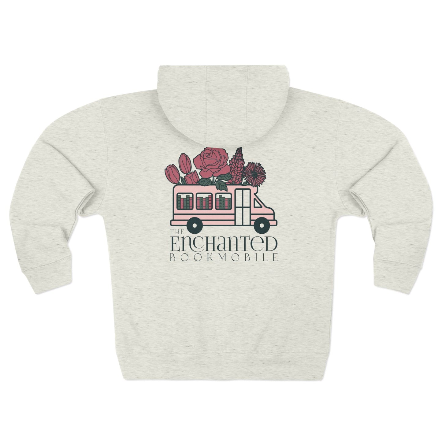 Enchanted Bookmobile Unisex Zip Hoodie