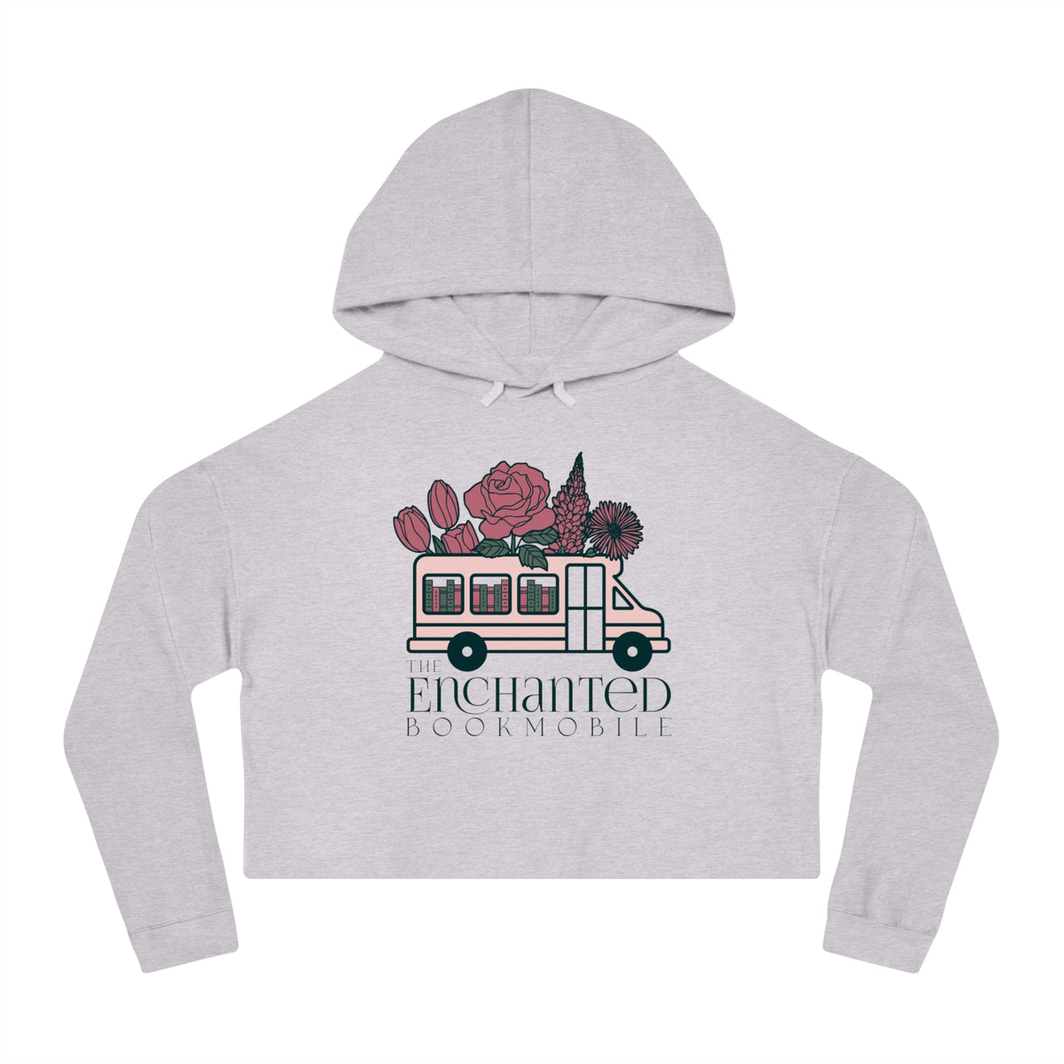 Enchanted Bookmobile Cropped Hoodie