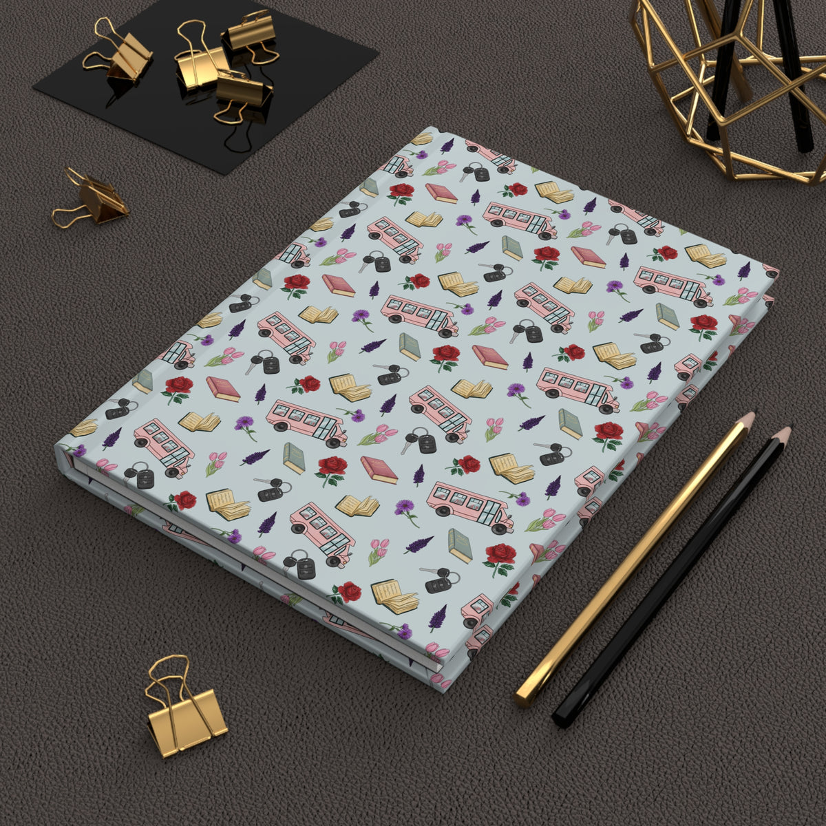 The Enchanted Bookmobile Doodle Hardcover Journal