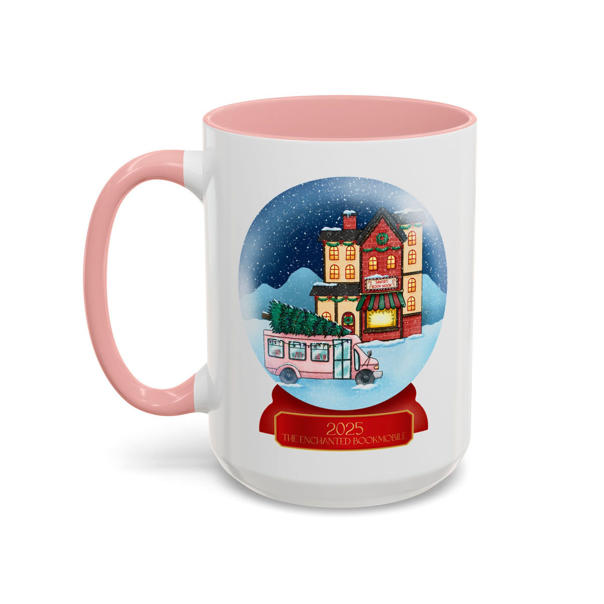 Holiday Snow Globe Coffee Mug — 2025
