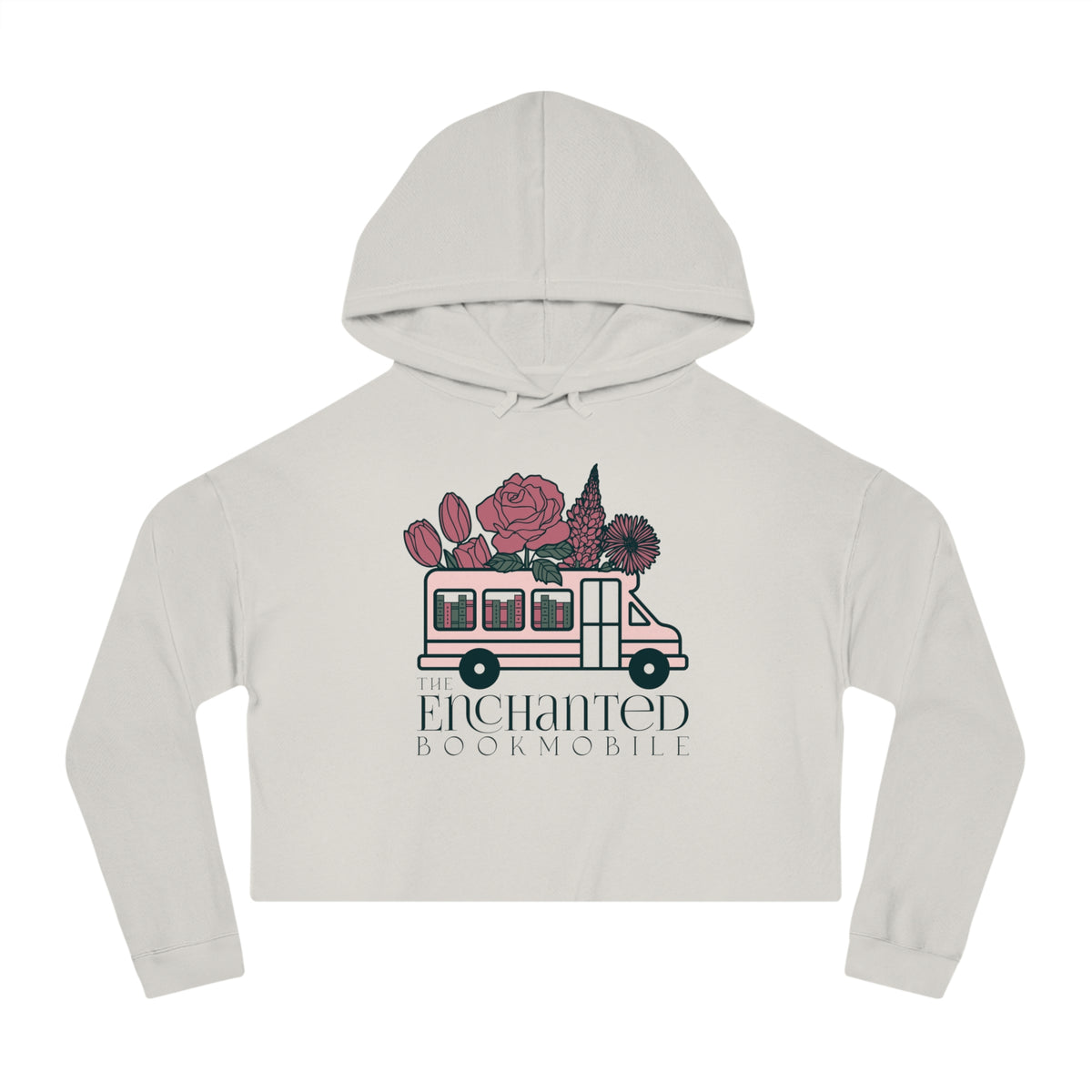 Enchanted Bookmobile Cropped Hoodie