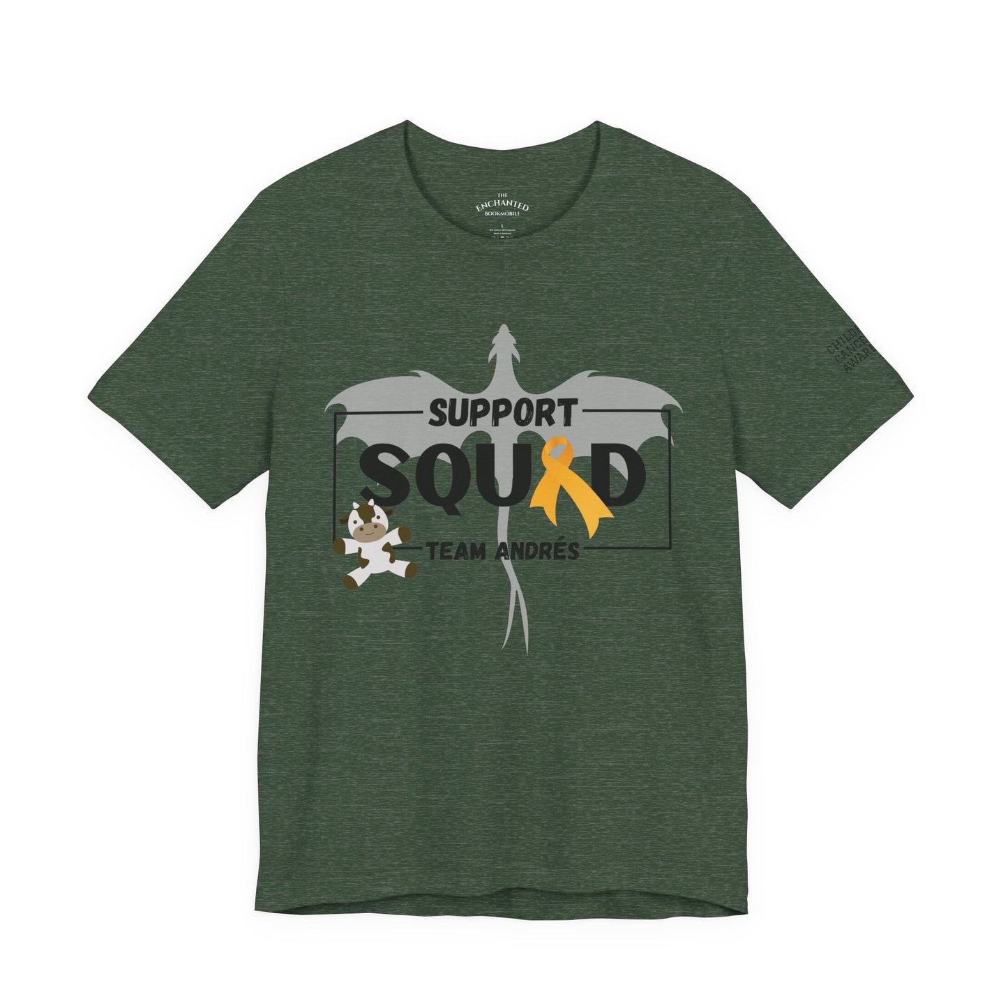 Support Squad Unisex Tee - Team Andrés, Fundraiser Shirt