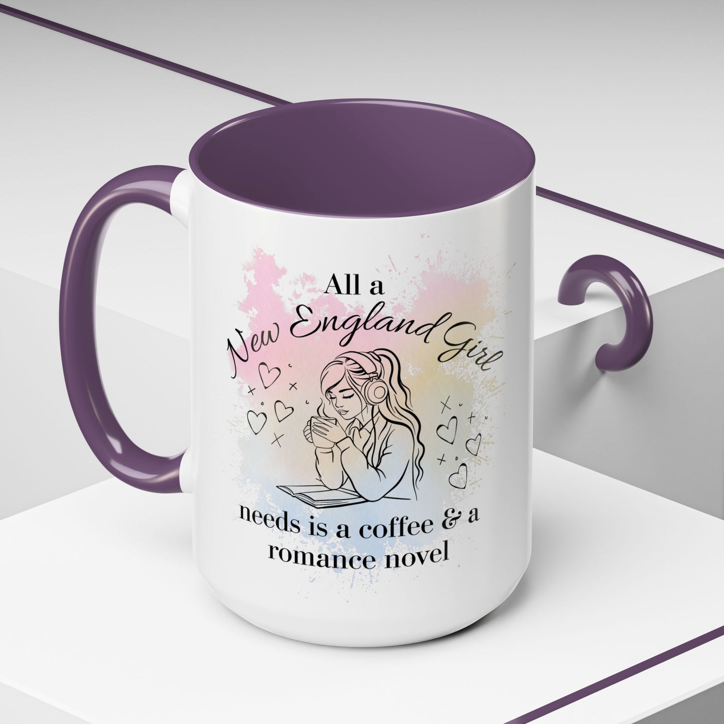 New England Romance Reader Mug