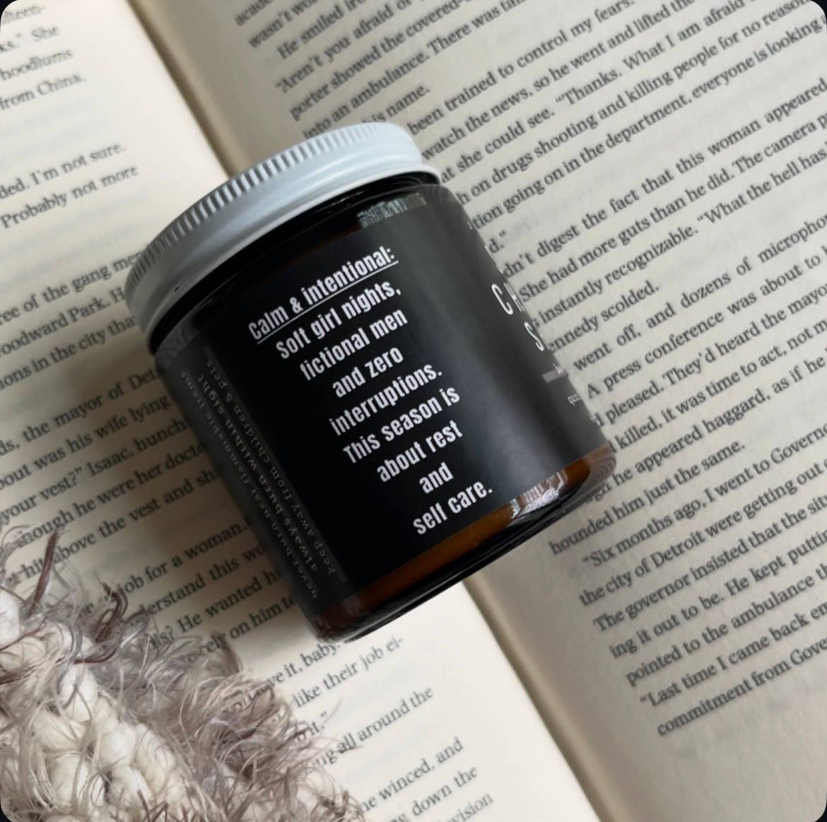 A Scent Story Candle Co - Soft Chapter Season - Bookish Candle | Book Themed Candle