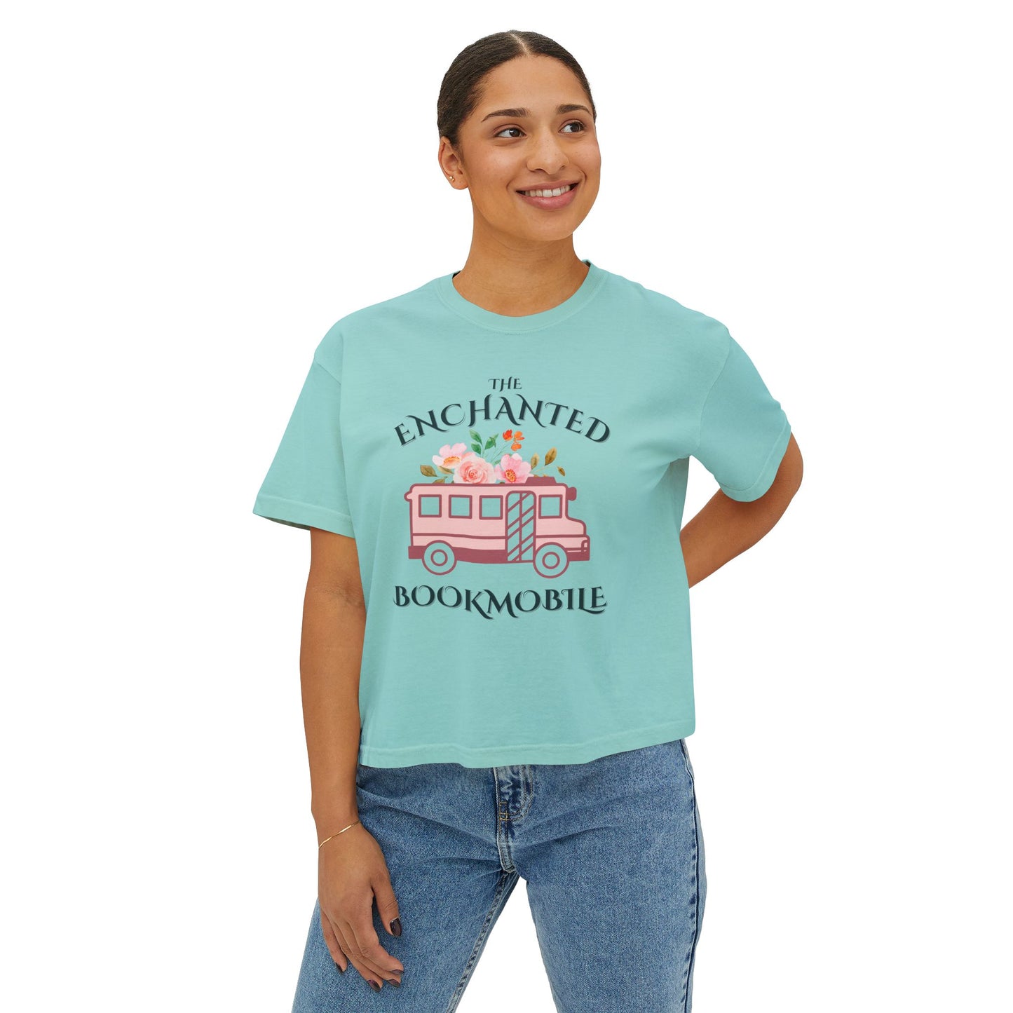 Enchanted Bookmobile Crop Top