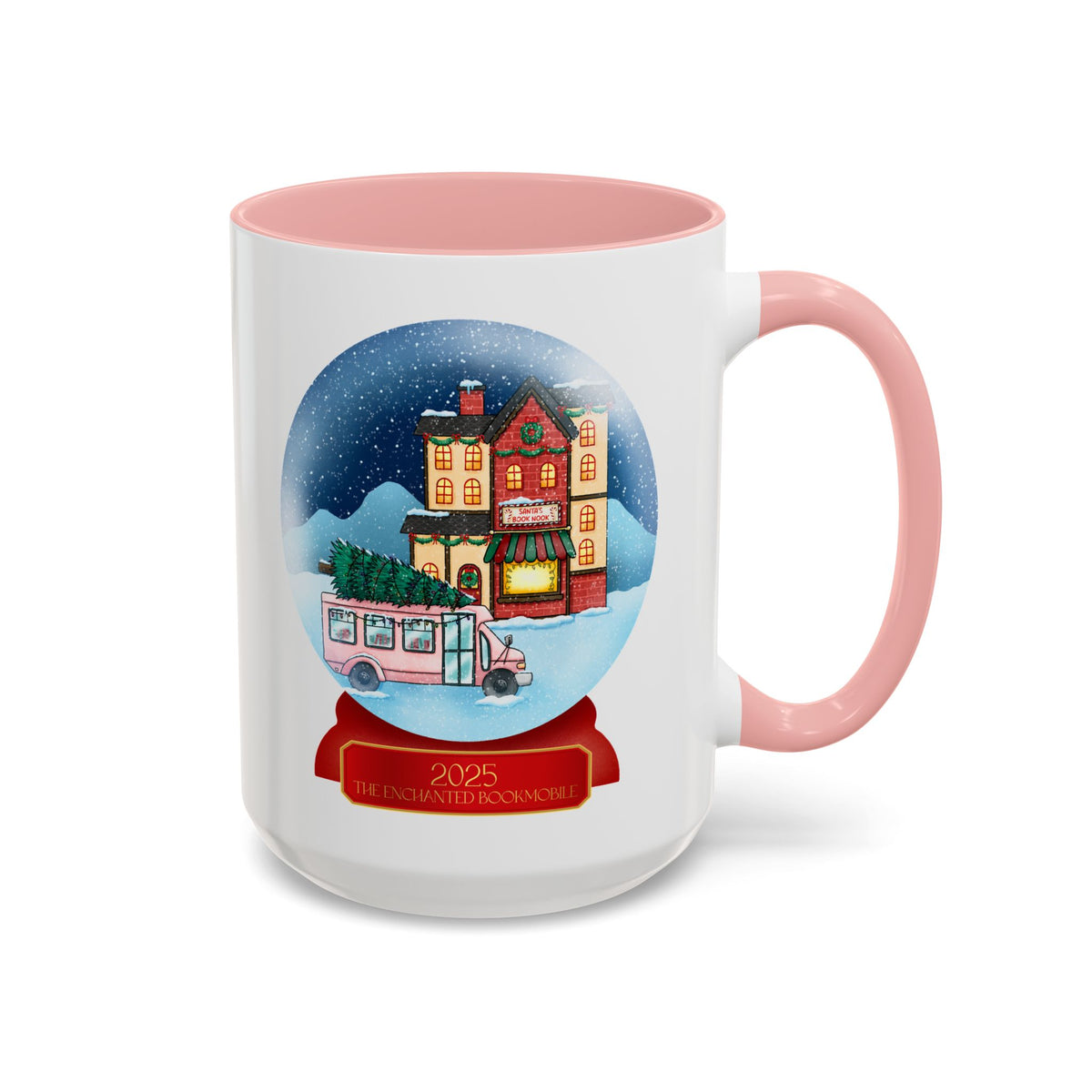Holiday Snow Globe Coffee Mug — 2025